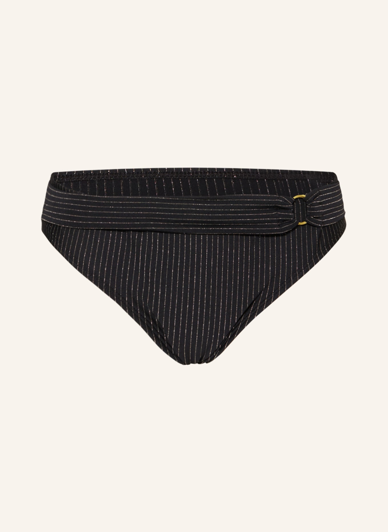 PrimaDonna Basic bikini bottoms SOLTA with glitter thread, Color: BLACK (Image 1)