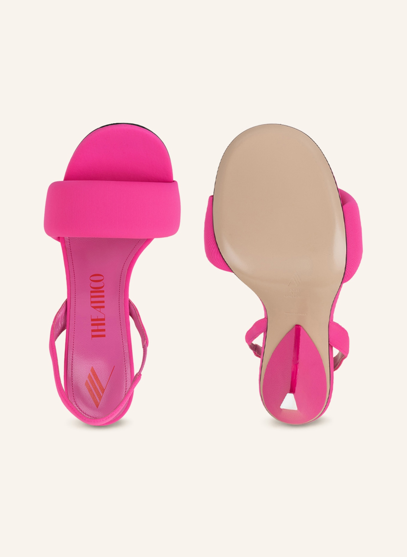 THE ATTICO Sandals REM, Color: PINK (Image 5)