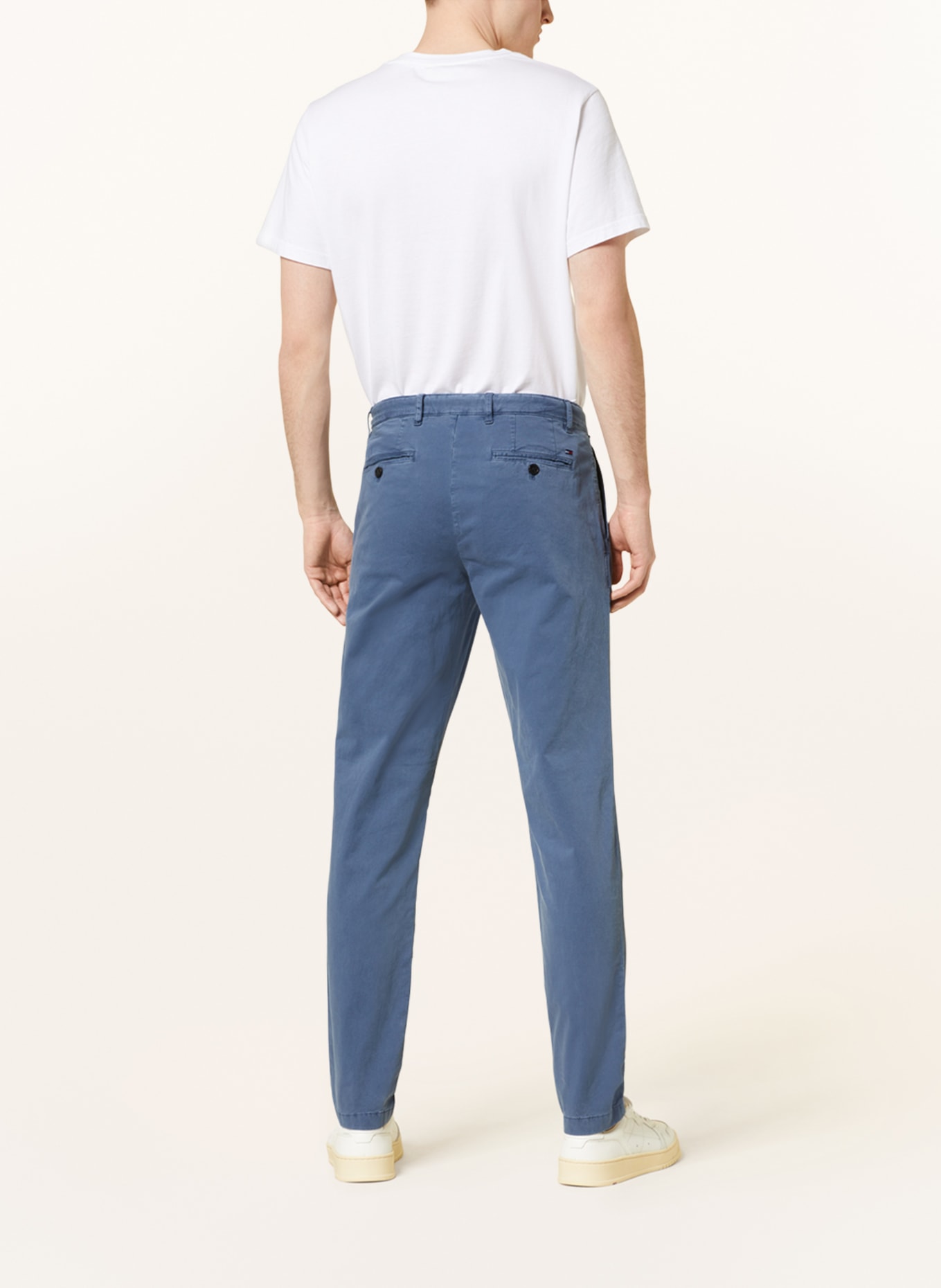 TOMMY HILFIGER Chinos regular tapered, Color: BLUE GRAY (Image 3)