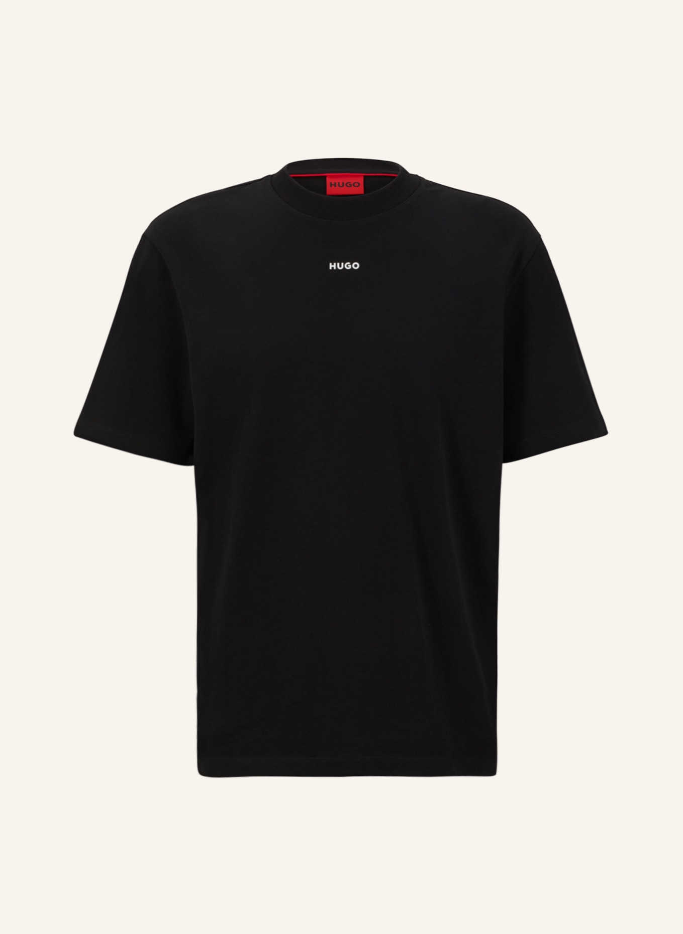 HUGO T shirt DAPOLINO in black white