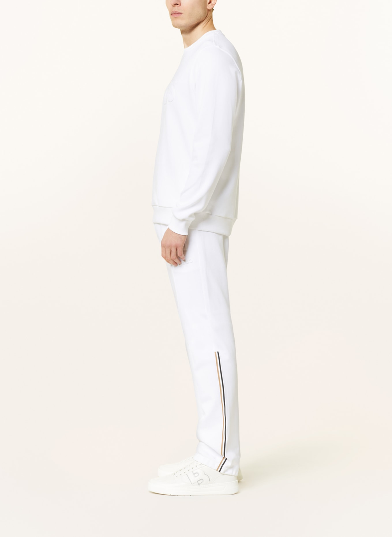 BOSS Training pants HADICOMFORT, Color: WHITE (Image 4)