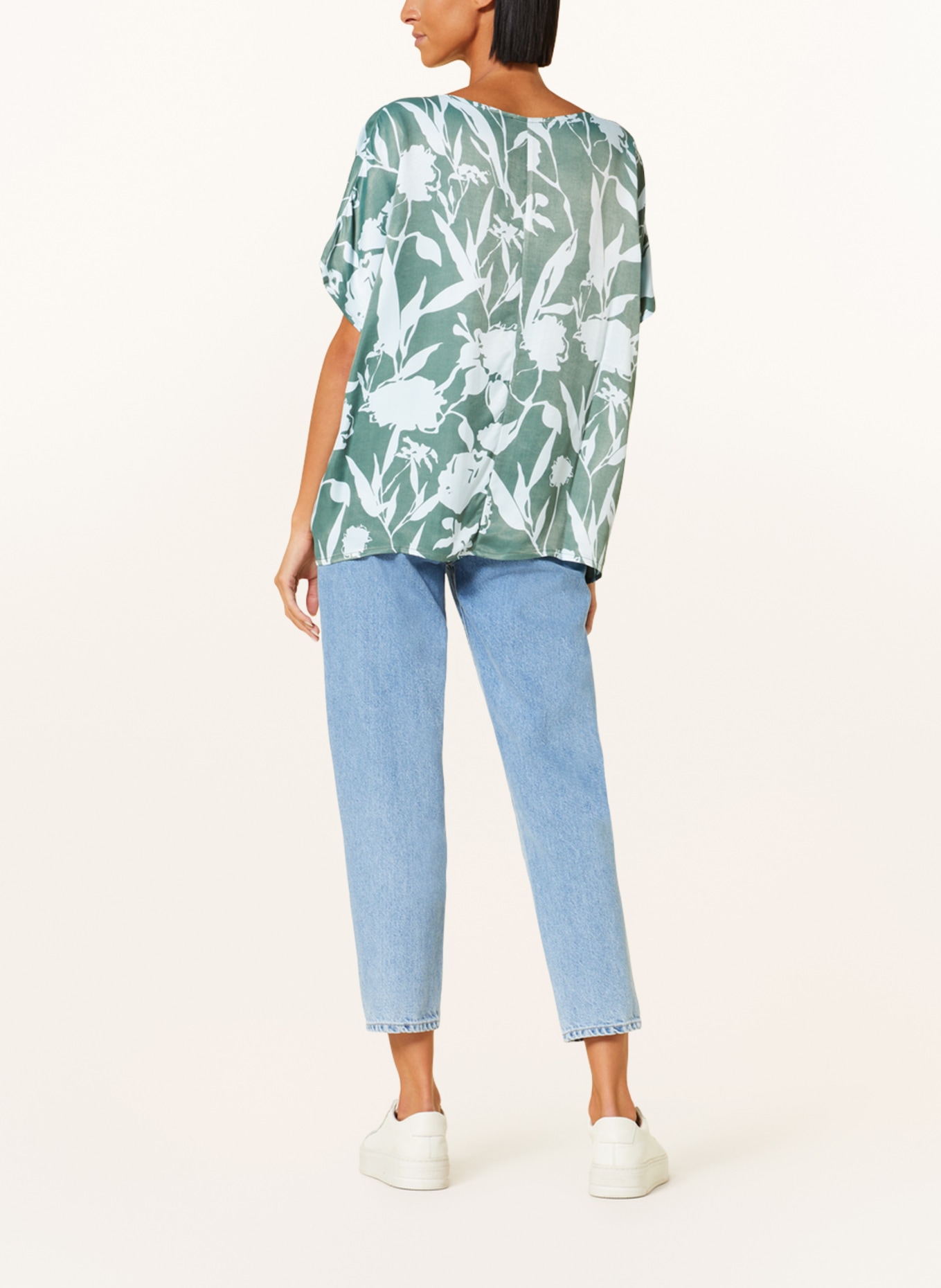 BETTER RICH Bluzka: CIEMNOZIELONY / JASNONIEBIESKI