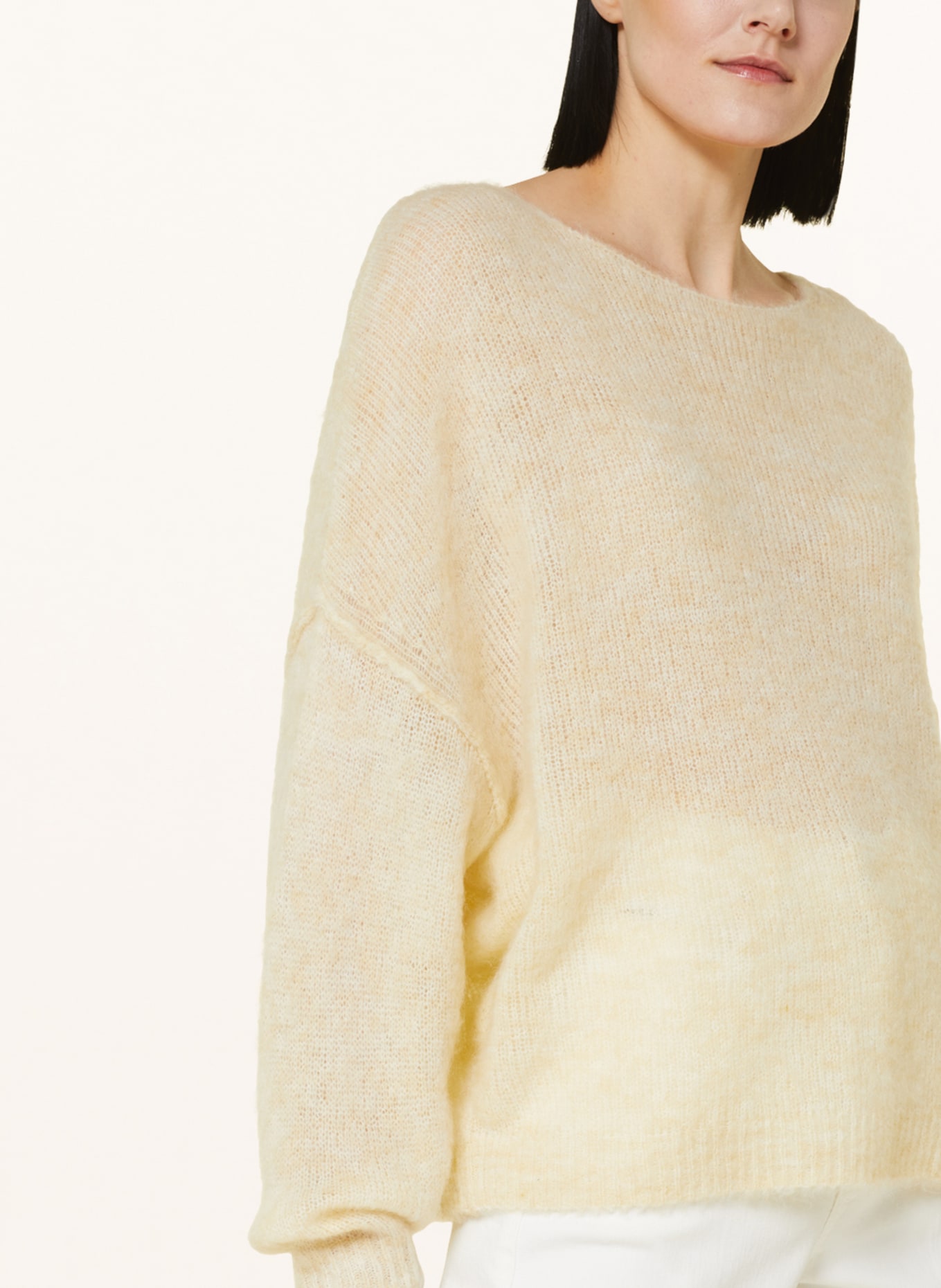 American Vintage Oversized-Pullover YANBAY, Farbe: ECRU (Bild 4)