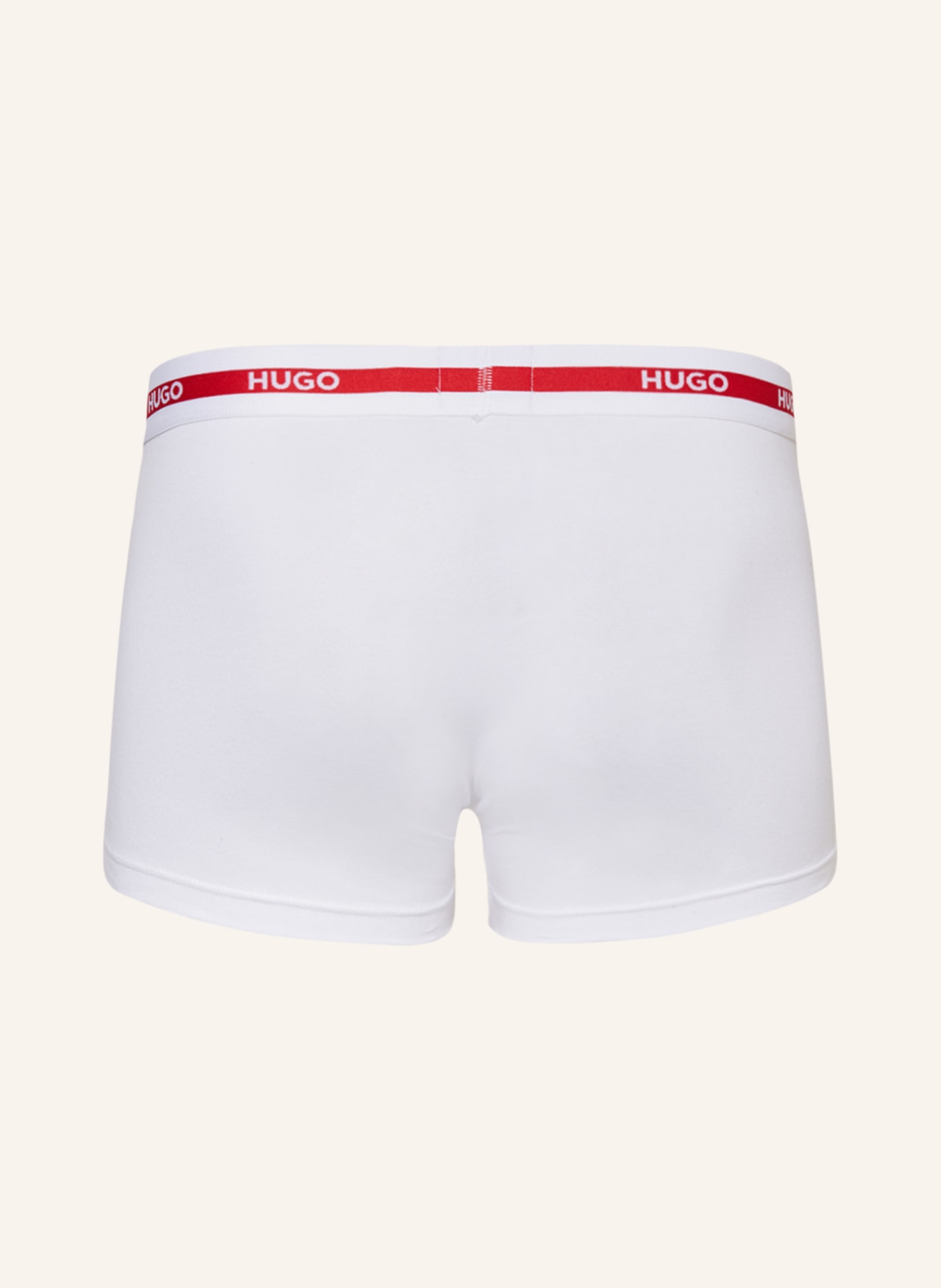 HUGO 3-pack boxer shorts TRIPLET PLANET, Color: WHITE (Image 2)
