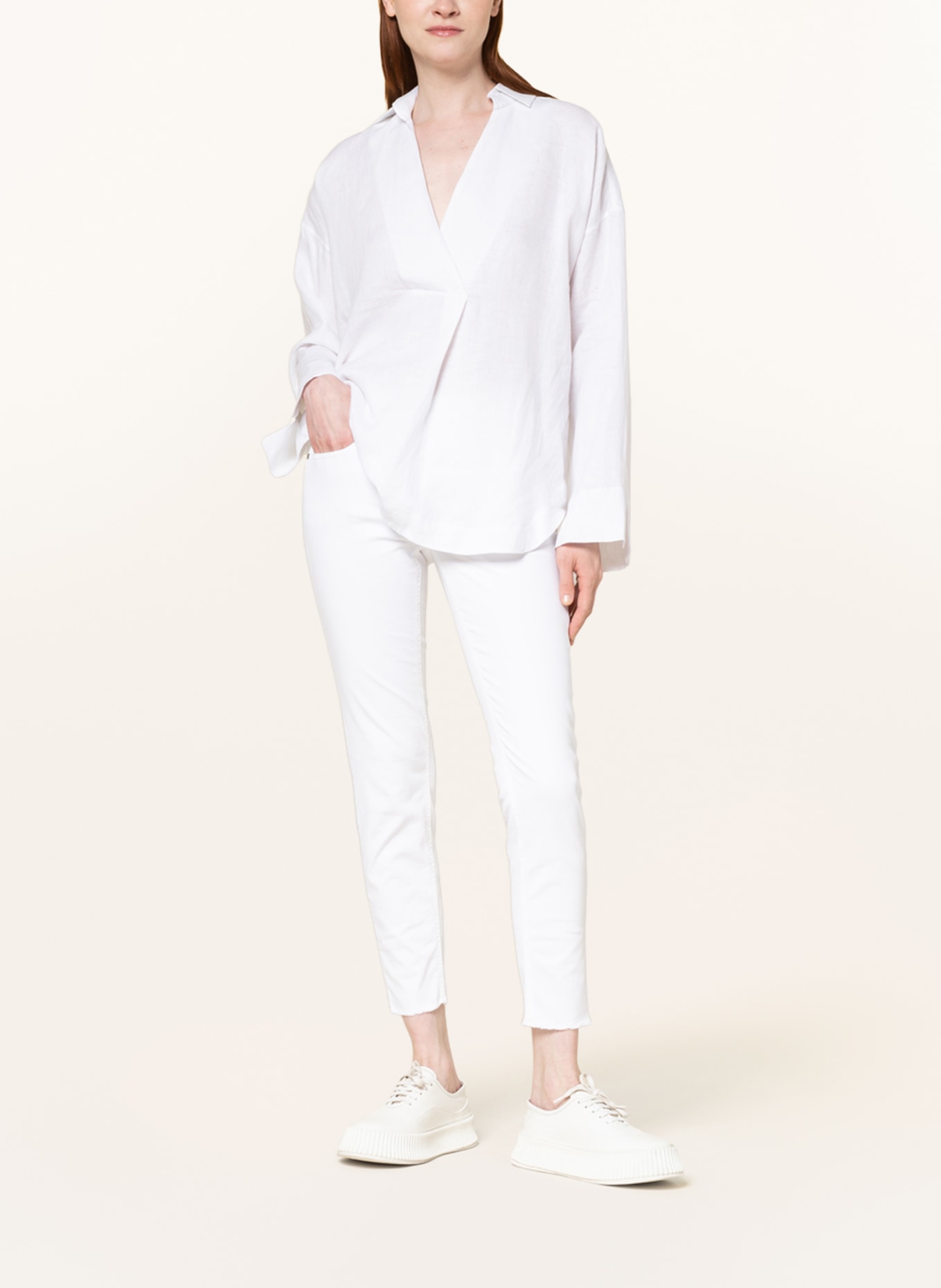 LUISA CERANO Pants, Color: WHITE (Image 2)