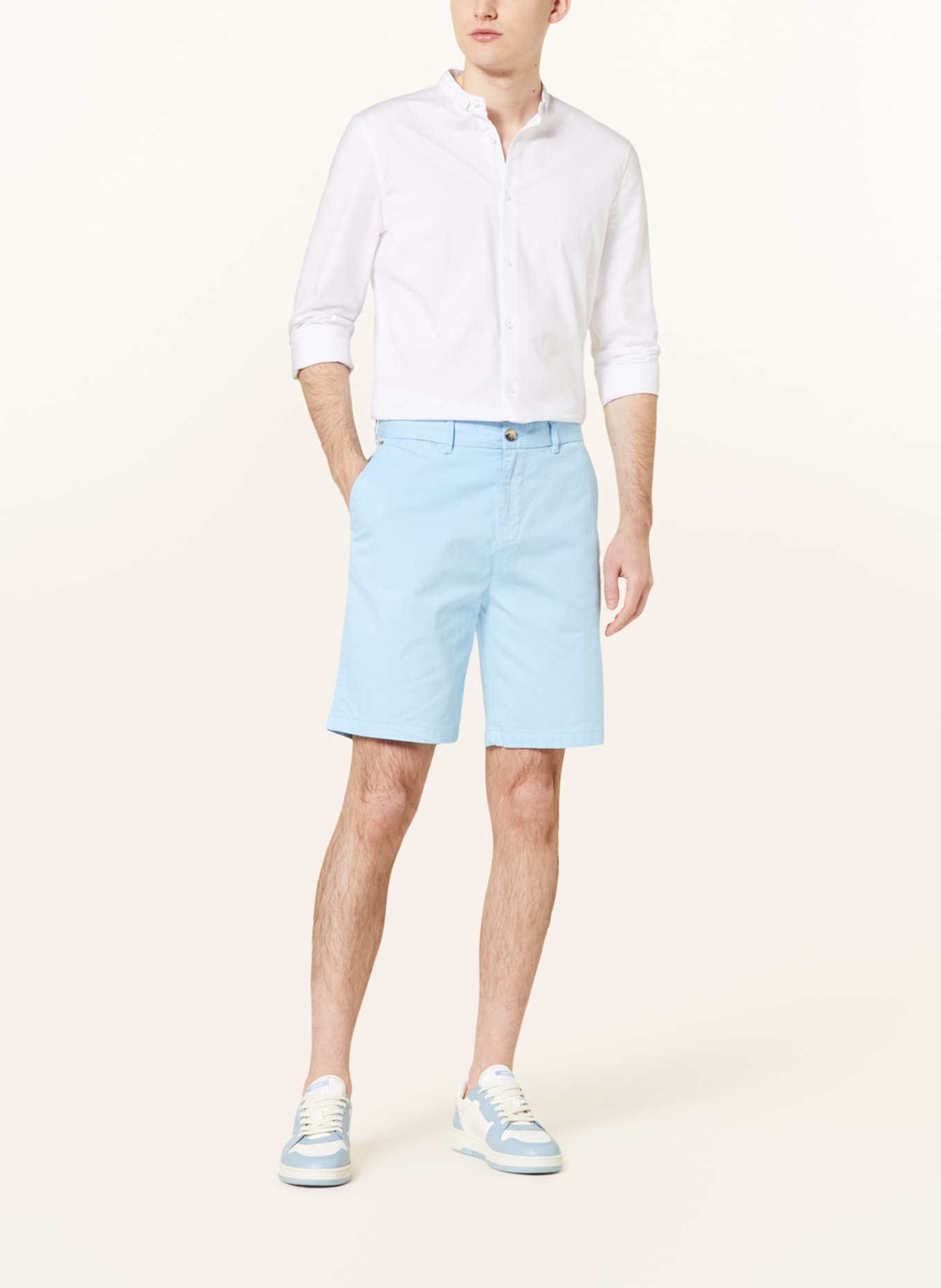 SCOTCH & SODA Shorts STUART Regular Slim Fit, Color: LIGHT BLUE (Image 2)