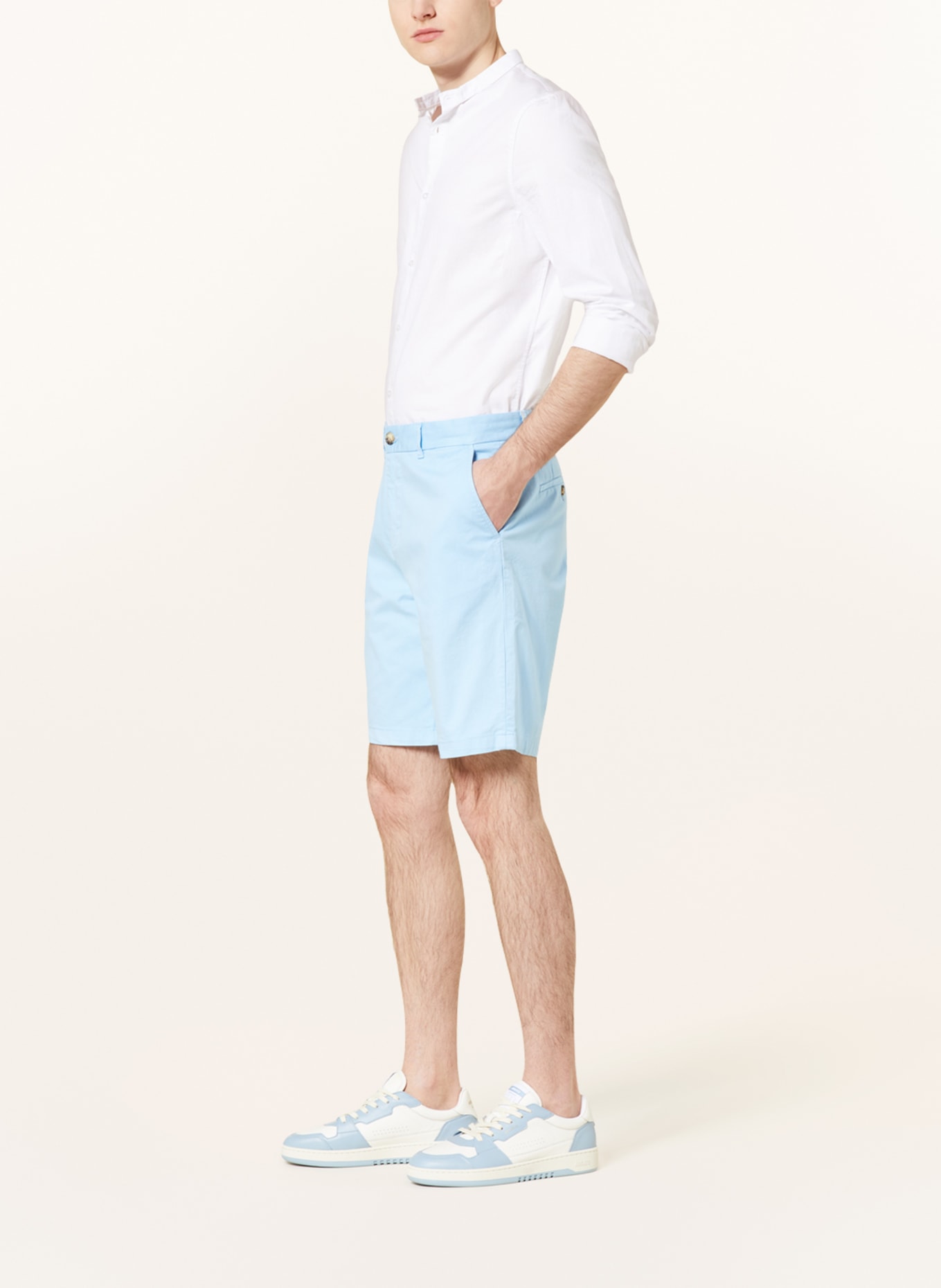 SCOTCH & SODA Shorts STUART Regular Slim Fit, Farbe: HELLBLAU (Bild 4)