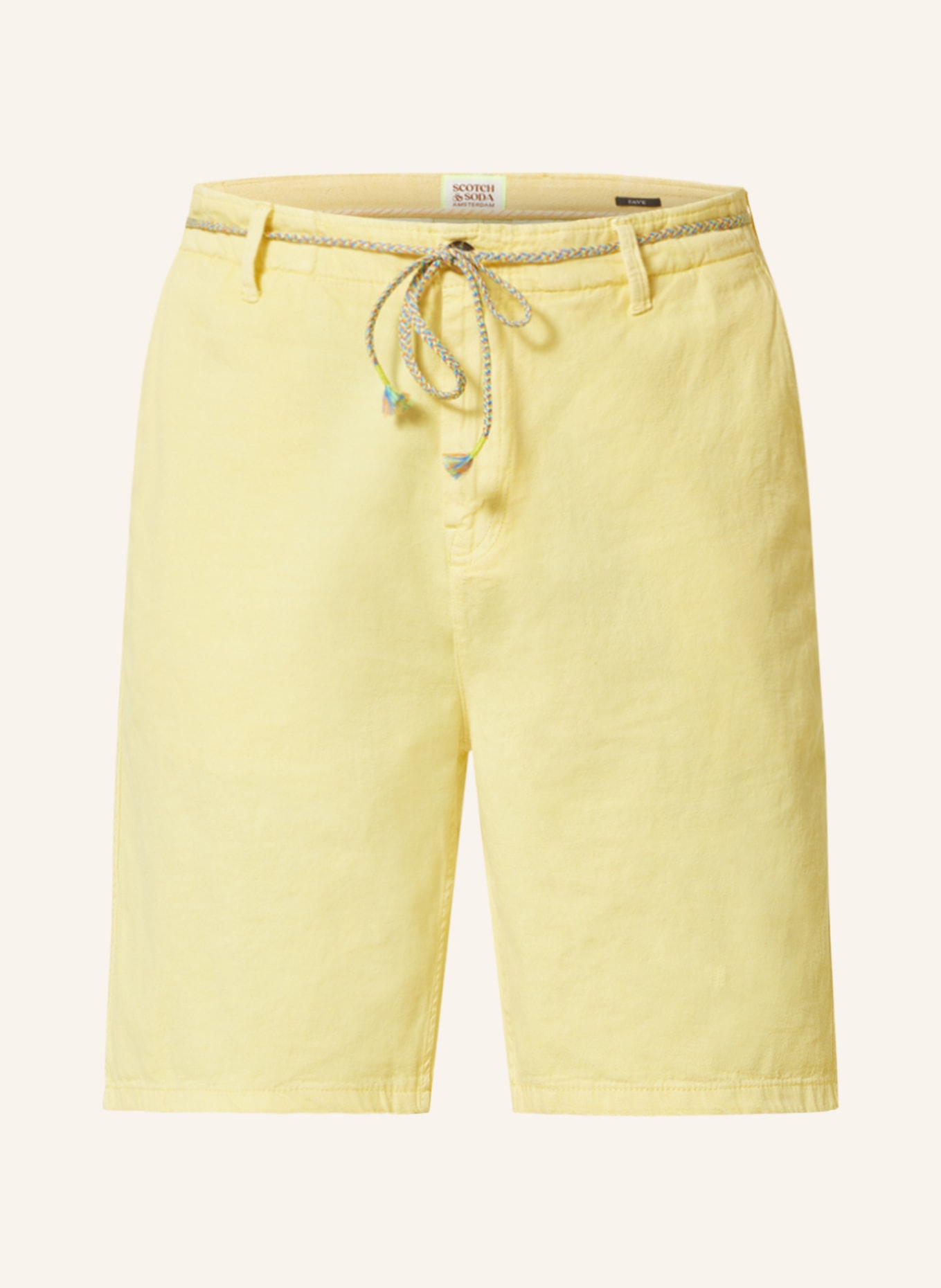 SCOTCH & SODA Shorts FAVE Regular Fit, Farbe: GELB (Bild 1)