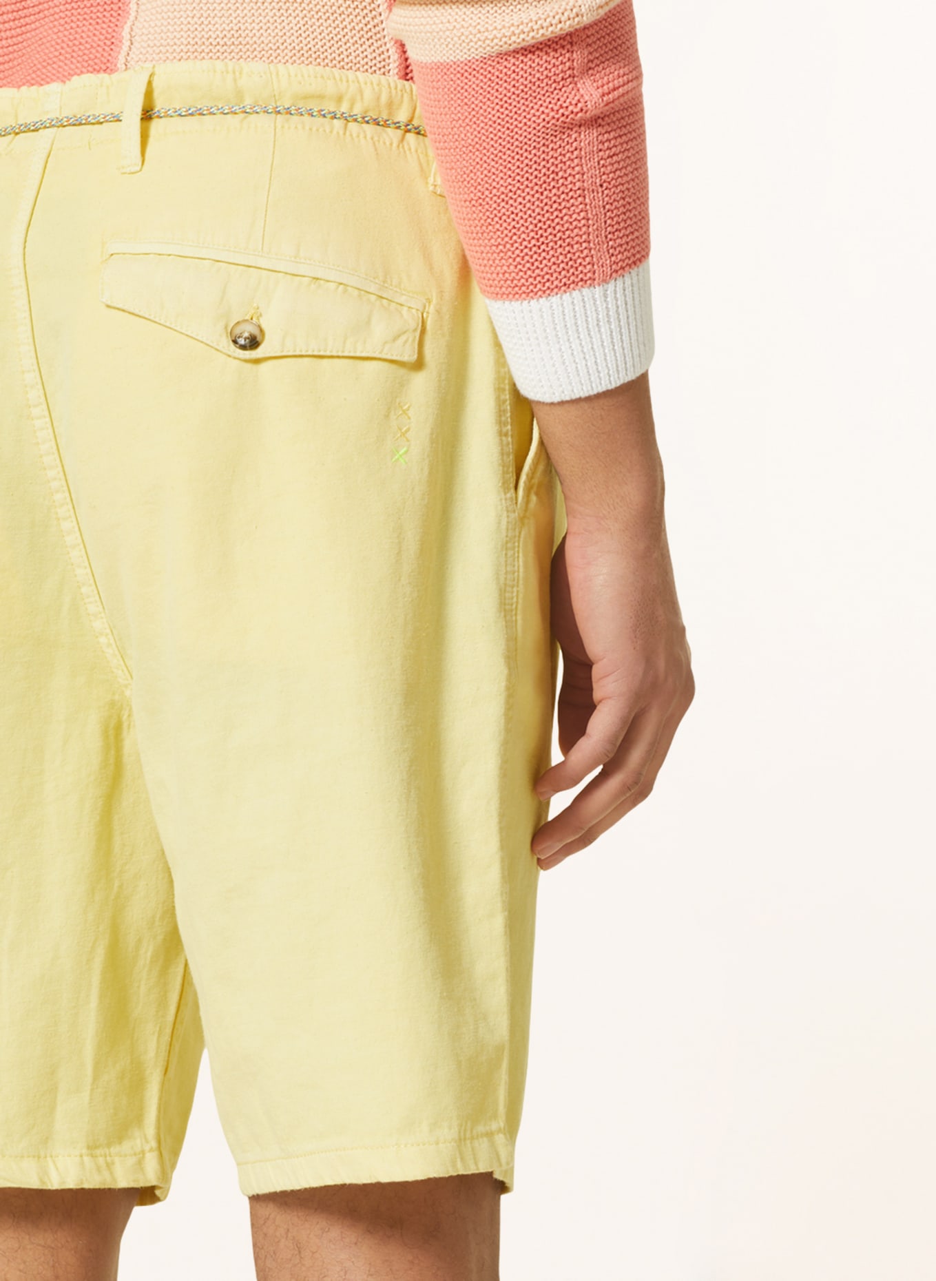 SCOTCH & SODA Shorts FAVE Regular Fit, Farbe: GELB (Bild 6)