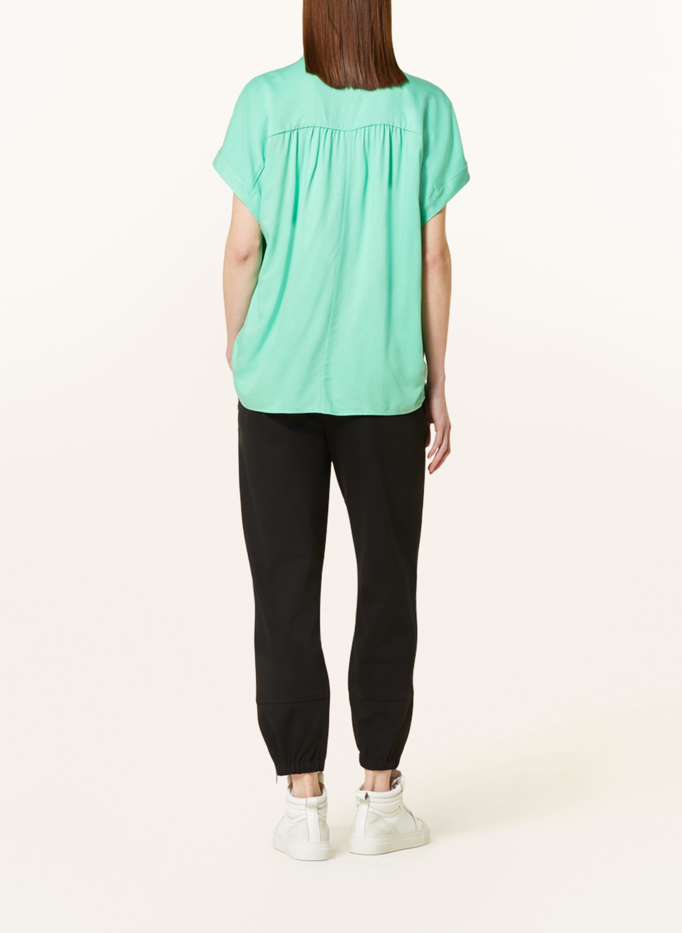 ARMEDANGELS Shirt blouse ZONYAA, Color: LIGHT GREEN (Image 3)
