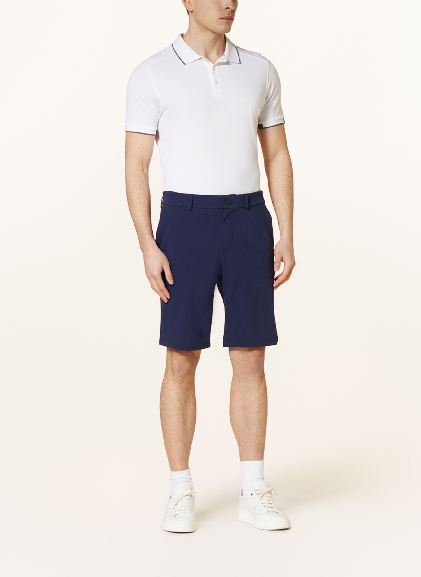 KJUS Golf shorts TRADE, Color: DARK BLUE (Image 2)