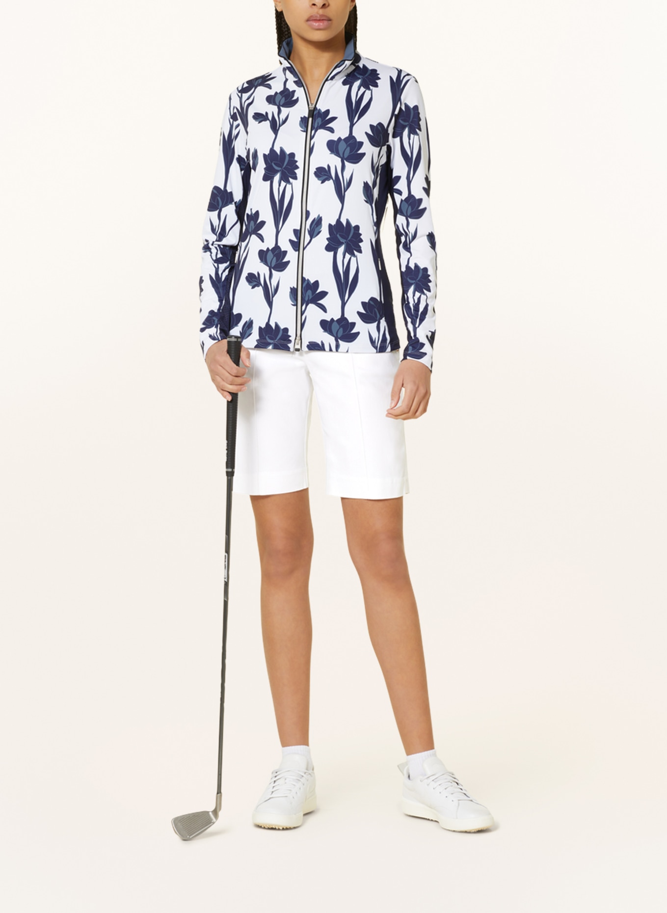 KJUS Golf shorts AVA, Color: WHITE (Image 2)