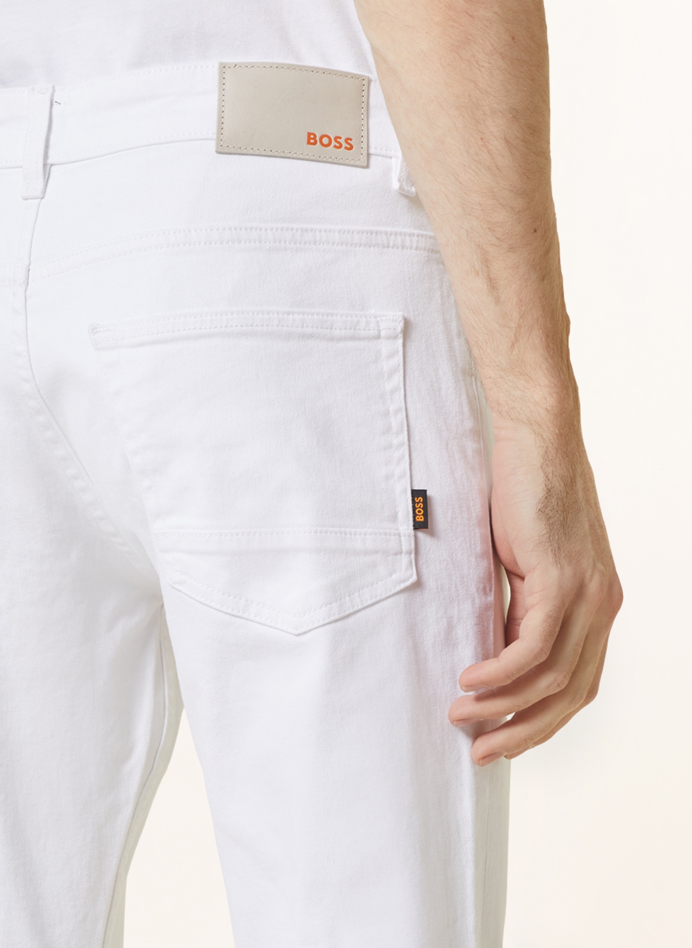 BOSS Jeans DELAWARE Slim Fit, Farbe: 100 WHITE (Bild 5)
