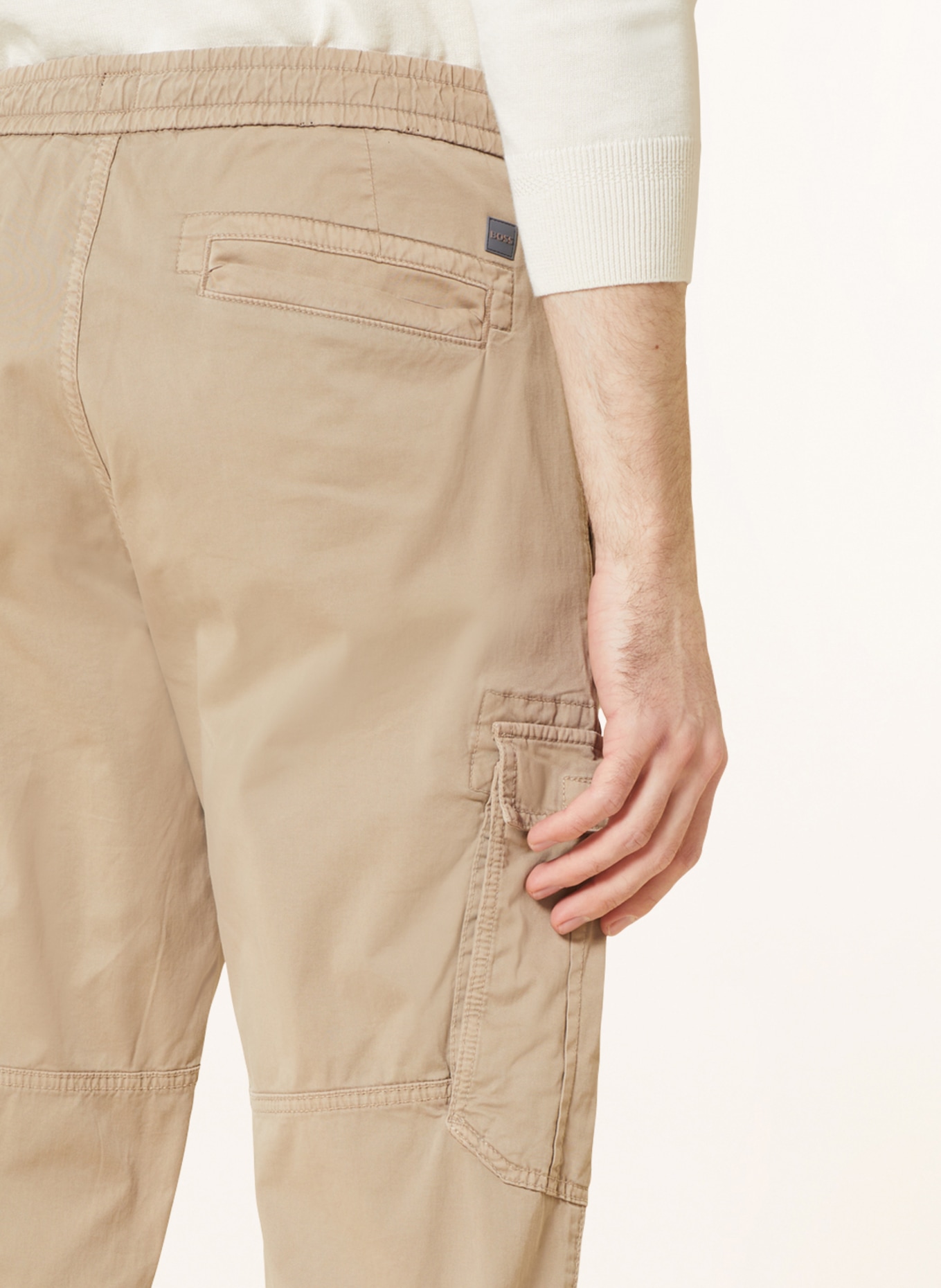 BOSS Cargo pants SISLA regular fit, Color: BEIGE (Image 6)