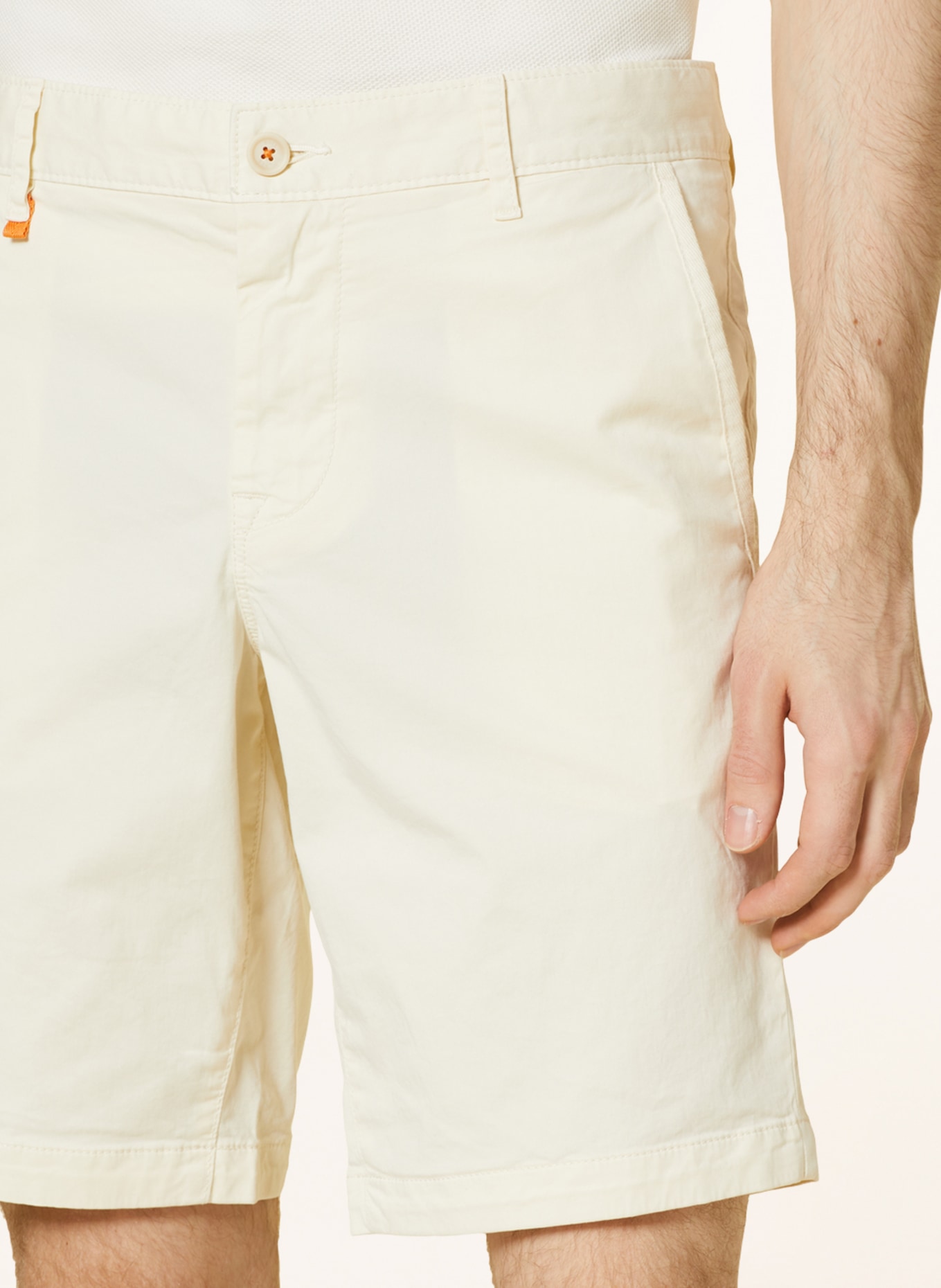 BOSS Chino shorts SCHINO slim fit, Color: ECRU (Image 5)