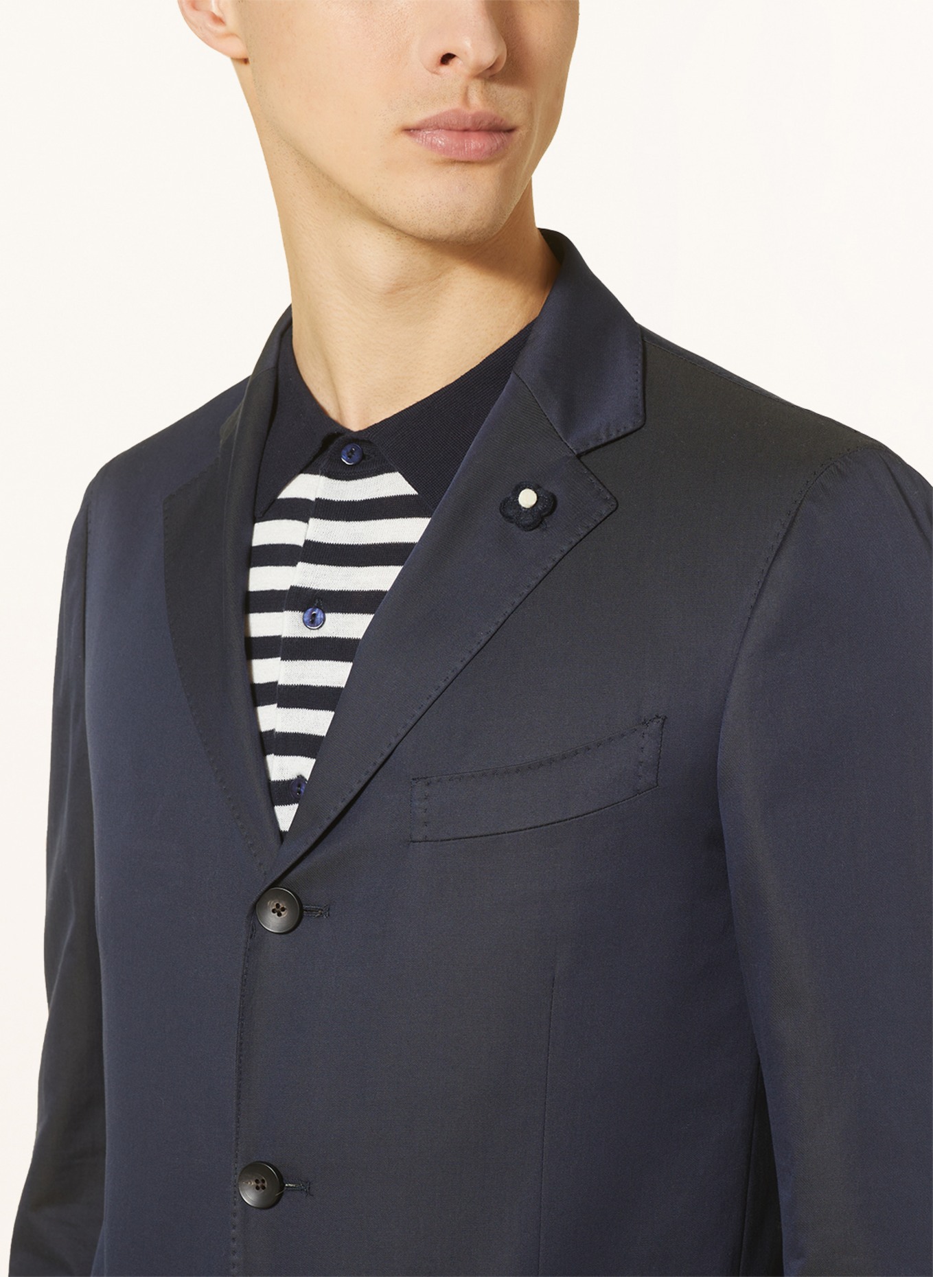 LARDINI Suit jacket extra slim fit, Color: 850 NAVY (Image 5)