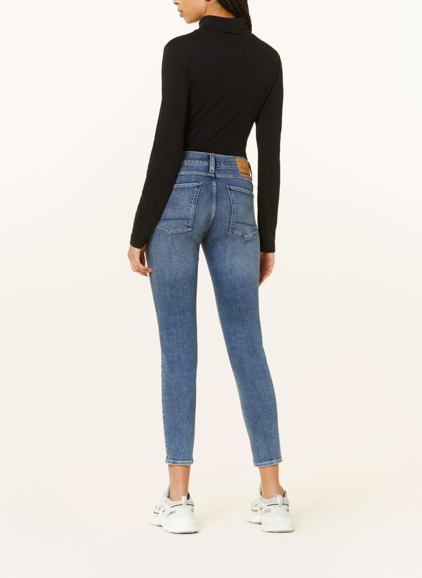 G-Star RAW Skinny Jeans LHANA, Farbe: C606 faded cascade (Bild 3)