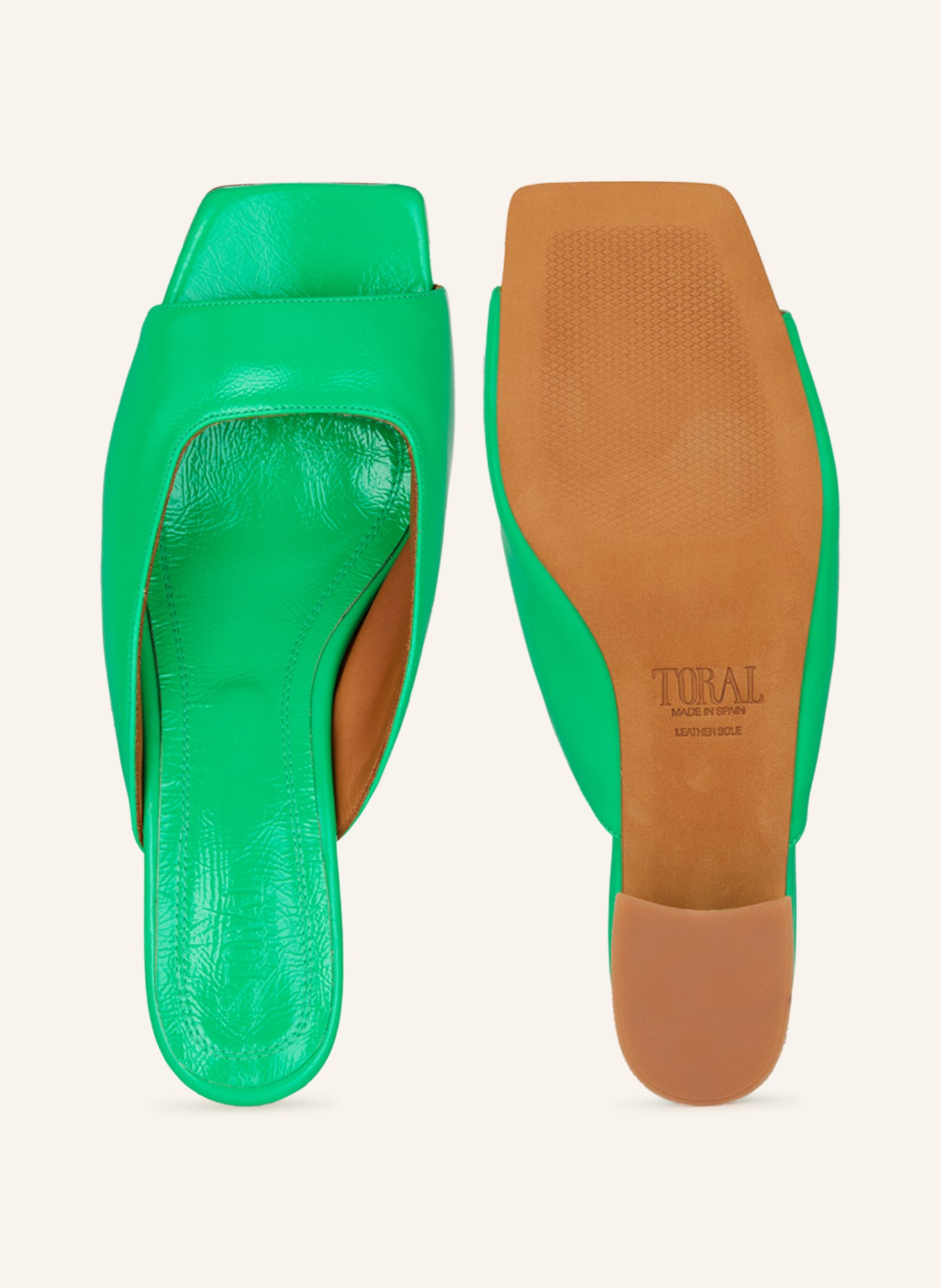 Toral Mules NAWJA, Color: LIGHT GREEN (Image 5)