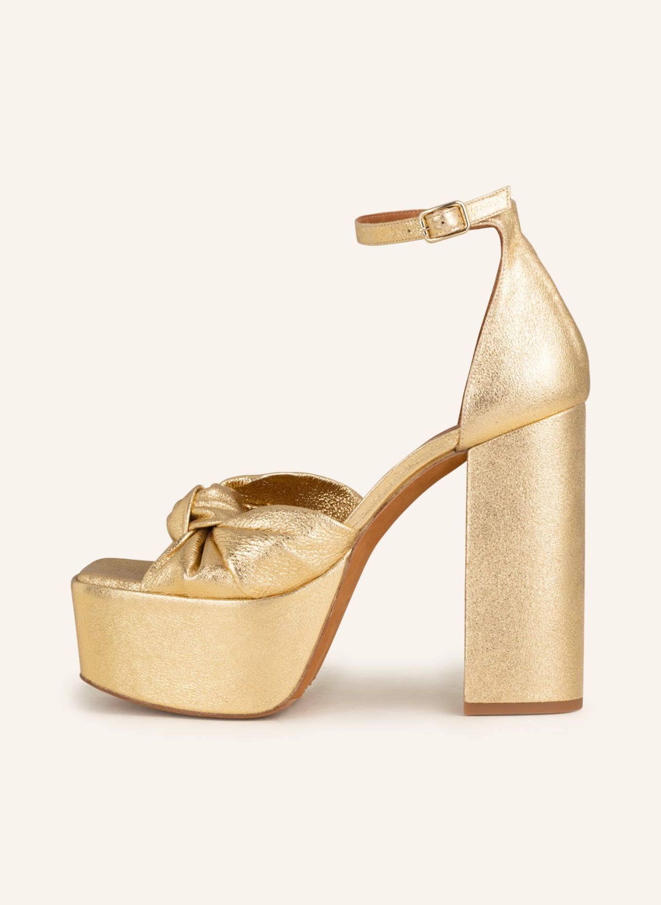 Toral Platform sandals AMAIA, Color: GOLD (Image 4)