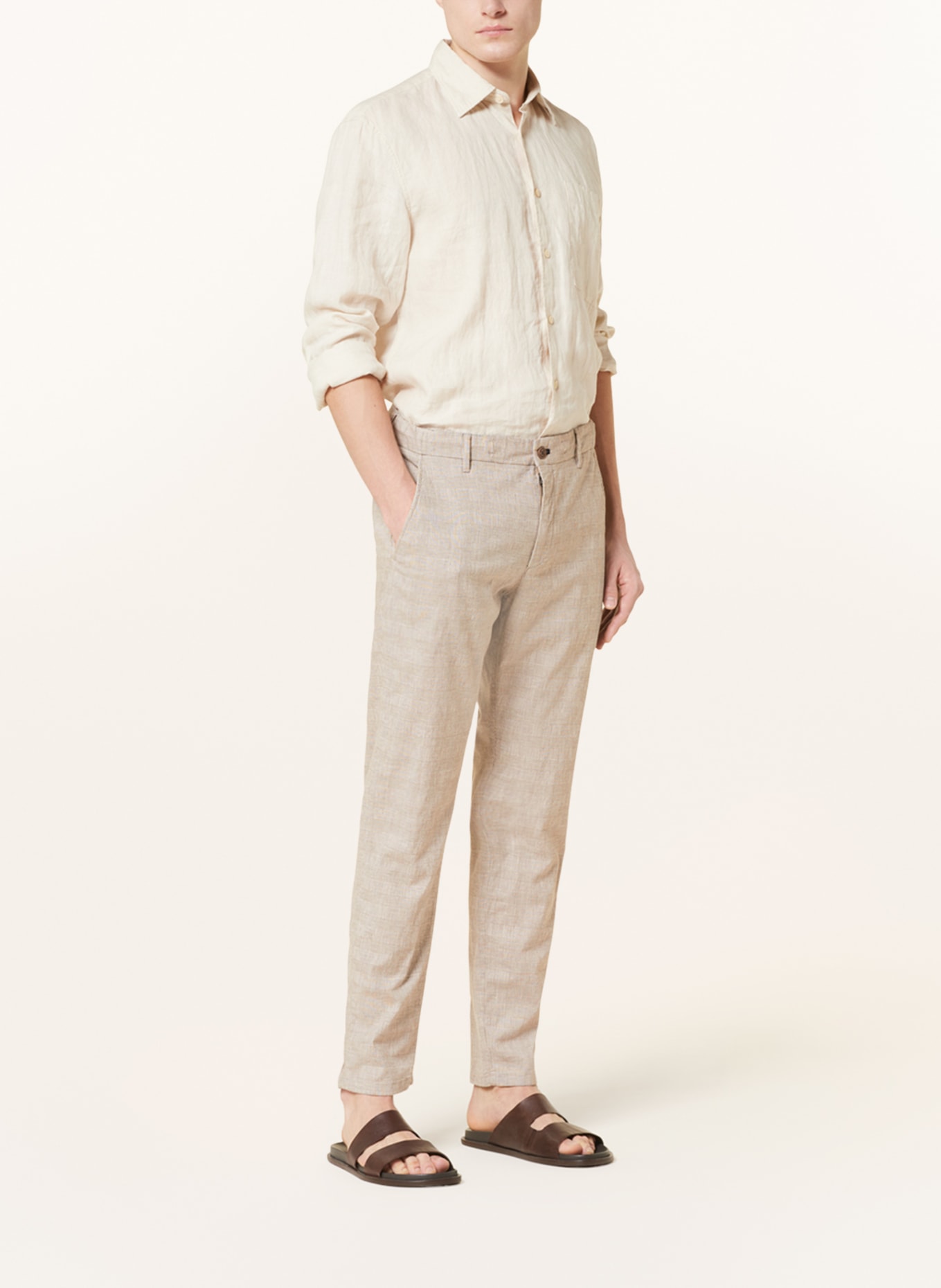 JOOP! JEANS Chinos MAXTON modern fit, Color: LIGHT BROWN/ BROWN (Image 2)