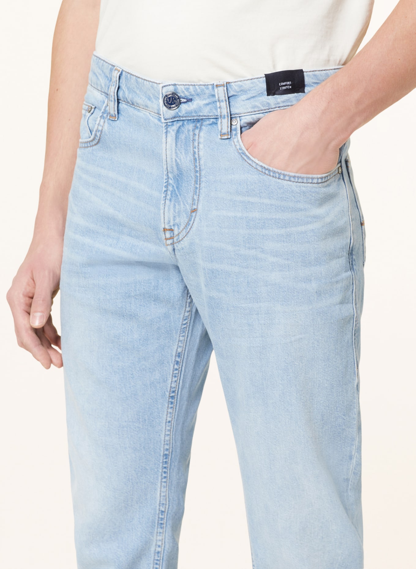 JOOP! JEANS Jeans MITCH Modern Fit, Farbe: 451 Lt/Pastel Blue             451 (Bild 5)