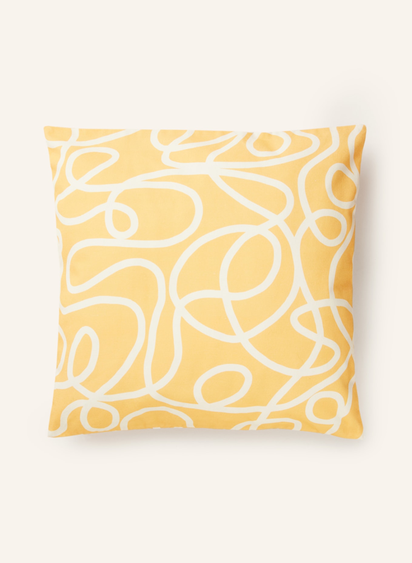 EB HOME Decorative cushion cover, Color: YELLOW/ LIGHT YELLOW (Image 1)