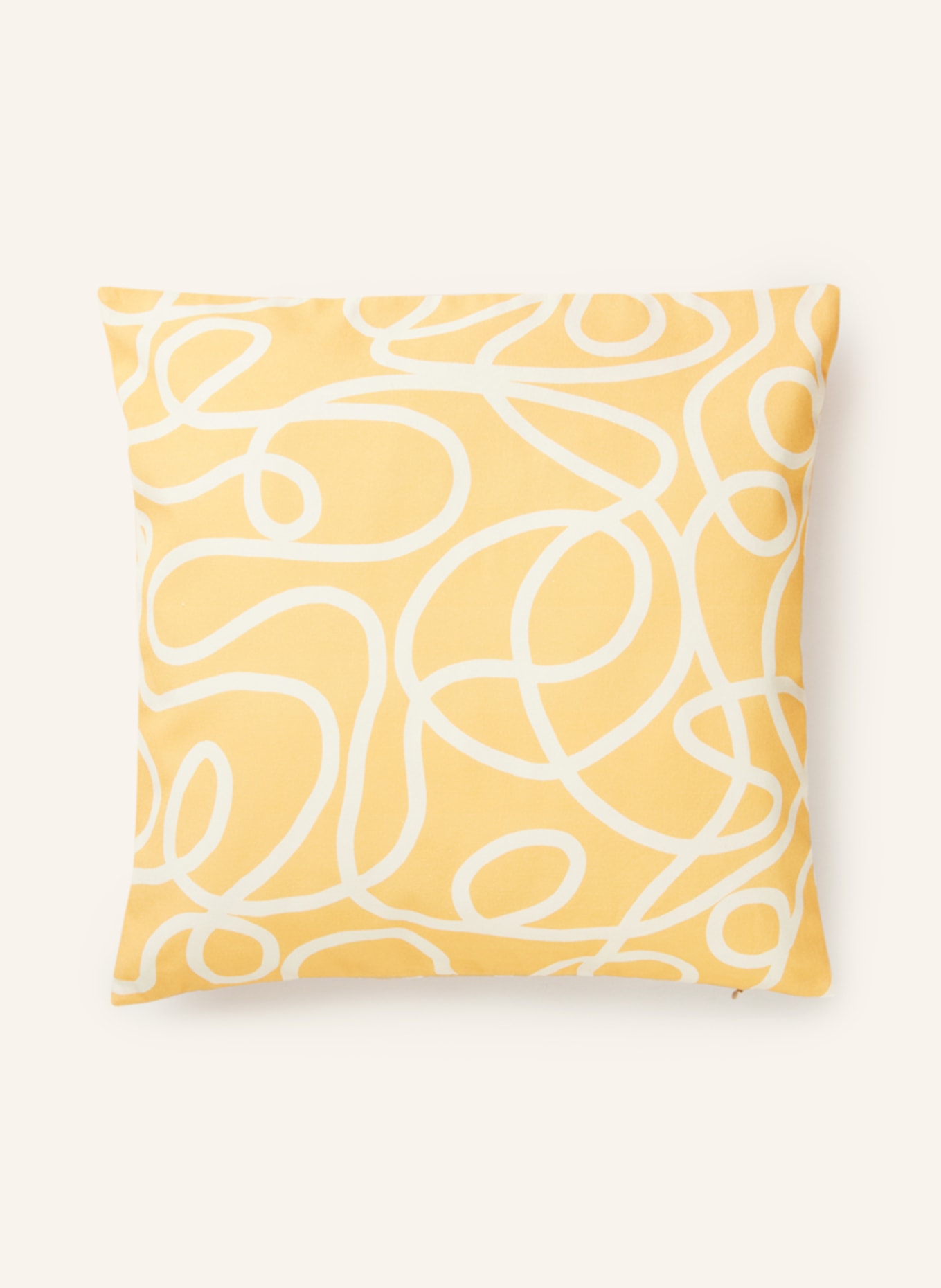 EB HOME Decorative cushion cover, Color: YELLOW/ LIGHT YELLOW (Image 2)