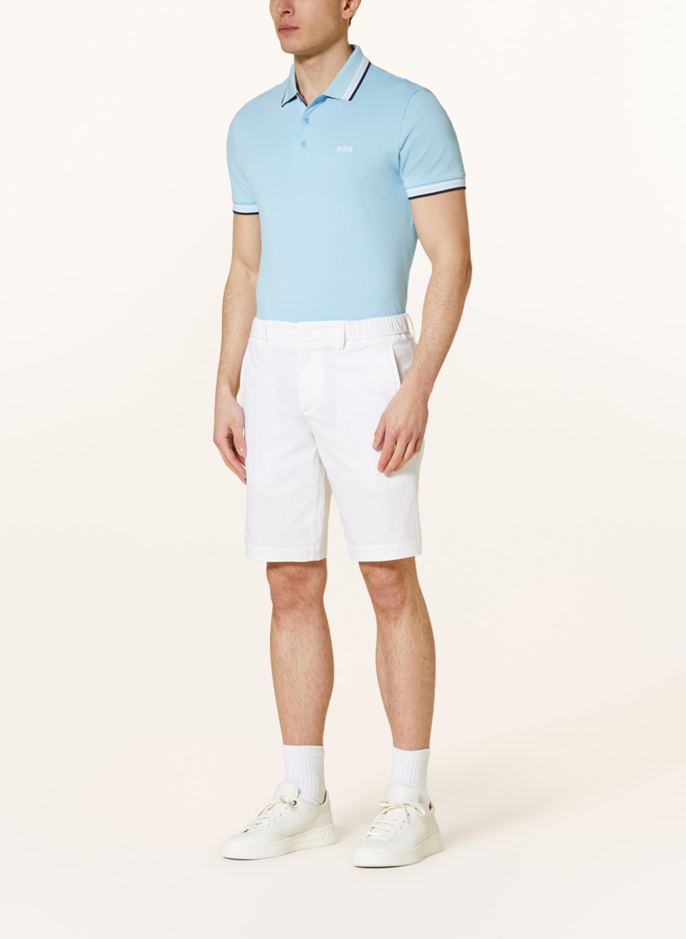 BOSS Shorts LIEM 2 slim fit, Color: WHITE (Image 2)