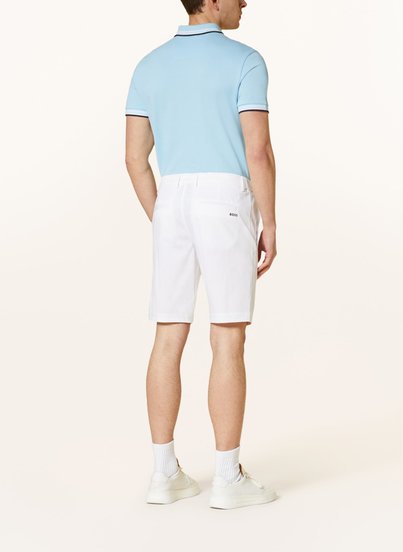BOSS Shorts LIEM 2 slim fit, Color: WHITE (Image 3)