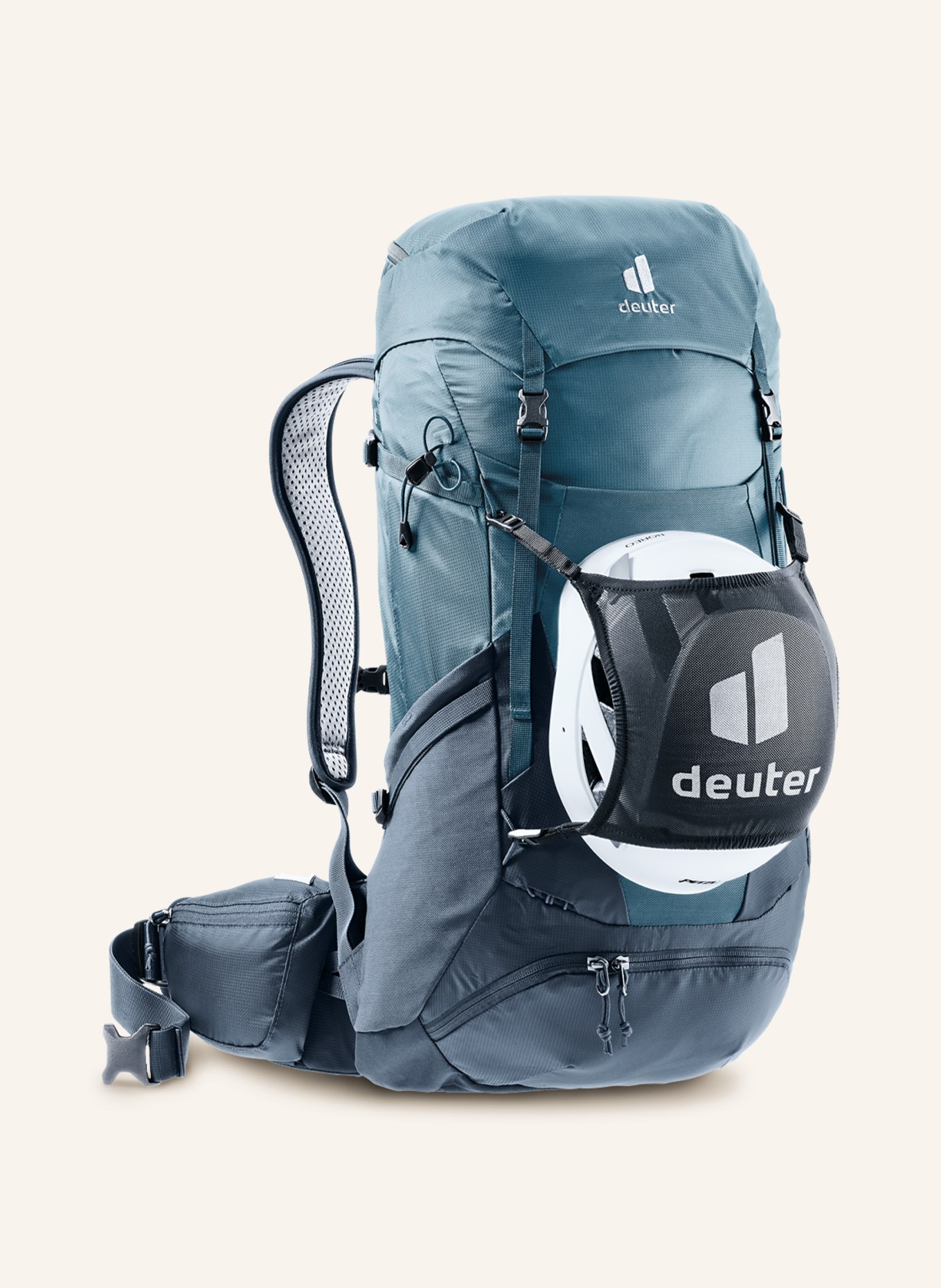 deuter Backpack FUTURA PRO 36 l, Color: BLUE GRAY/ DARK BLUE (Image 2)