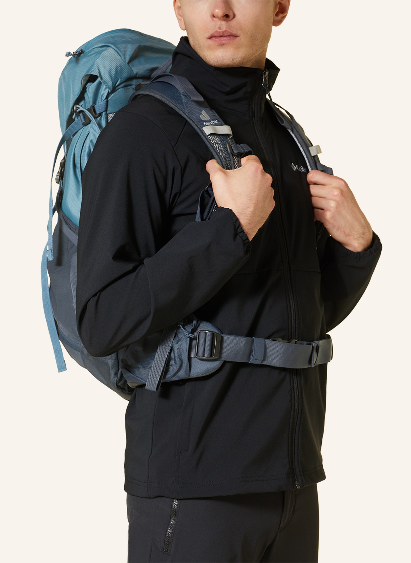 deuter Backpack FUTURA PRO 36 l in blue gray/ dark blue