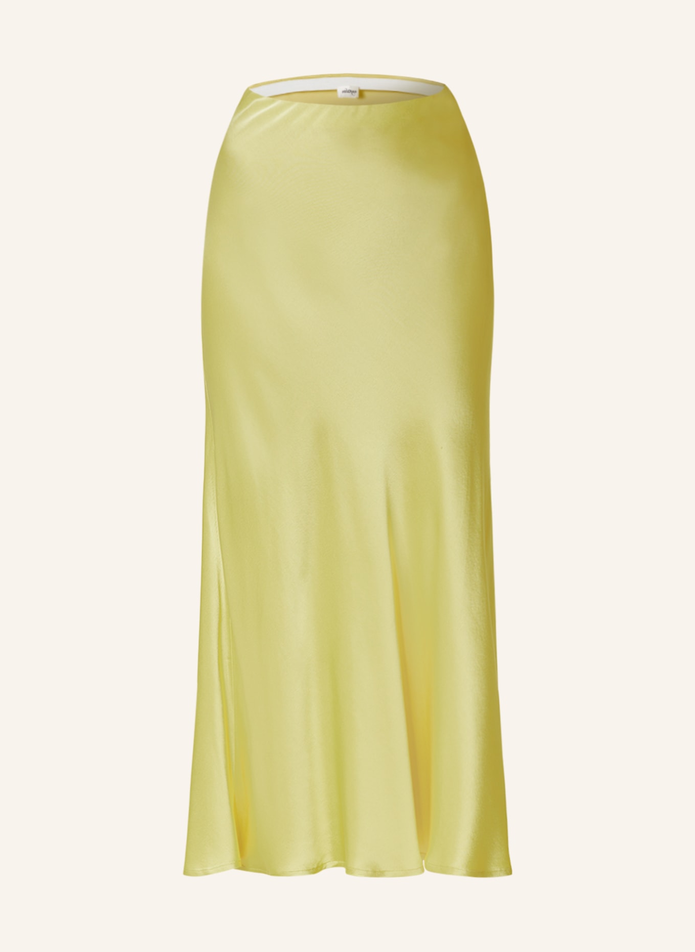 ottod'ame Satin skirt, Color: LIGHT GREEN (Image 1)