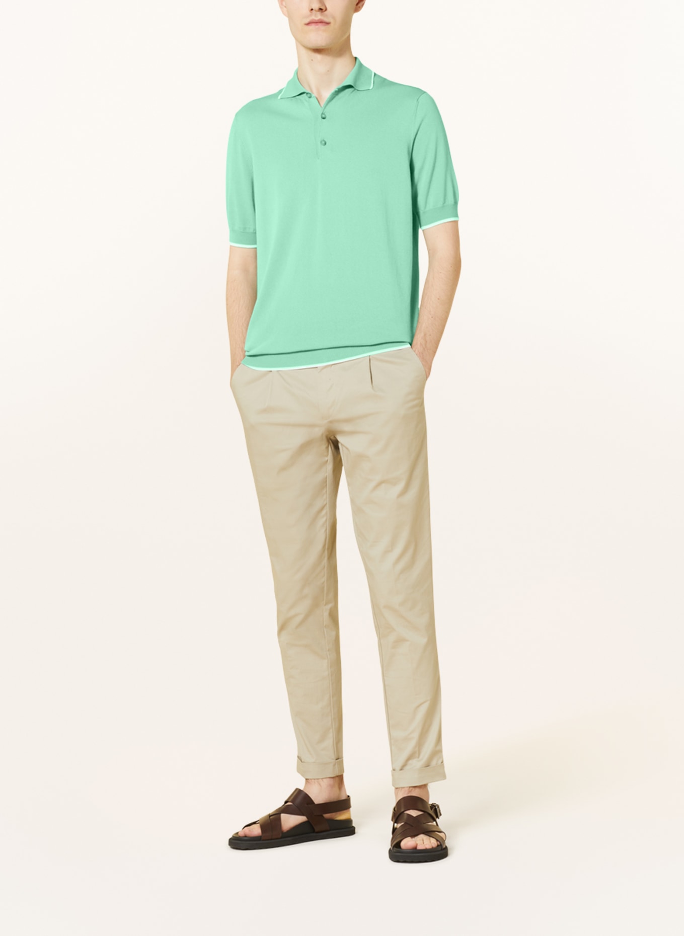 PESERICO Polo shirt, Color: MINT (Image 2)
