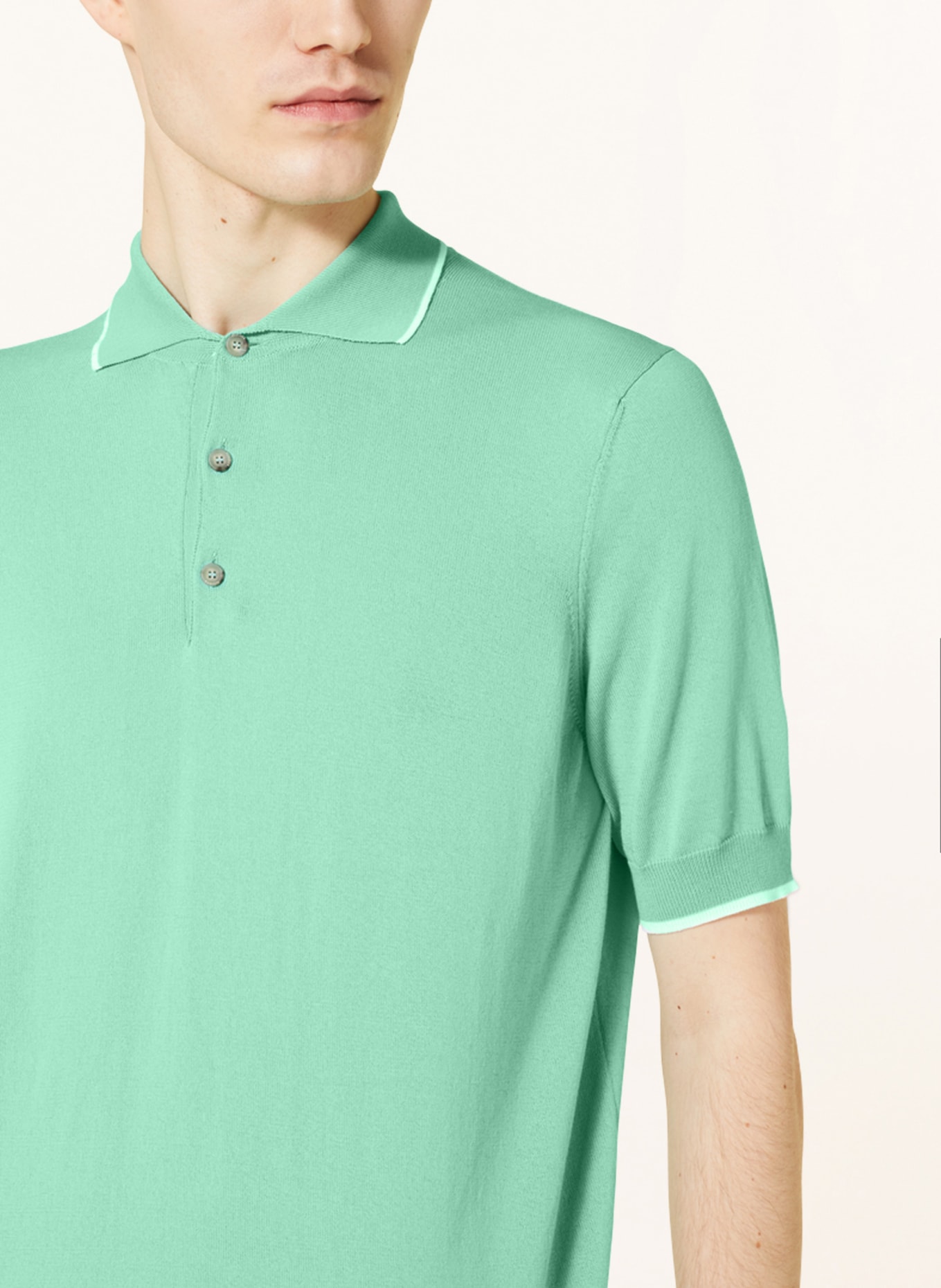 PESERICO Polo shirt, Color: MINT (Image 4)