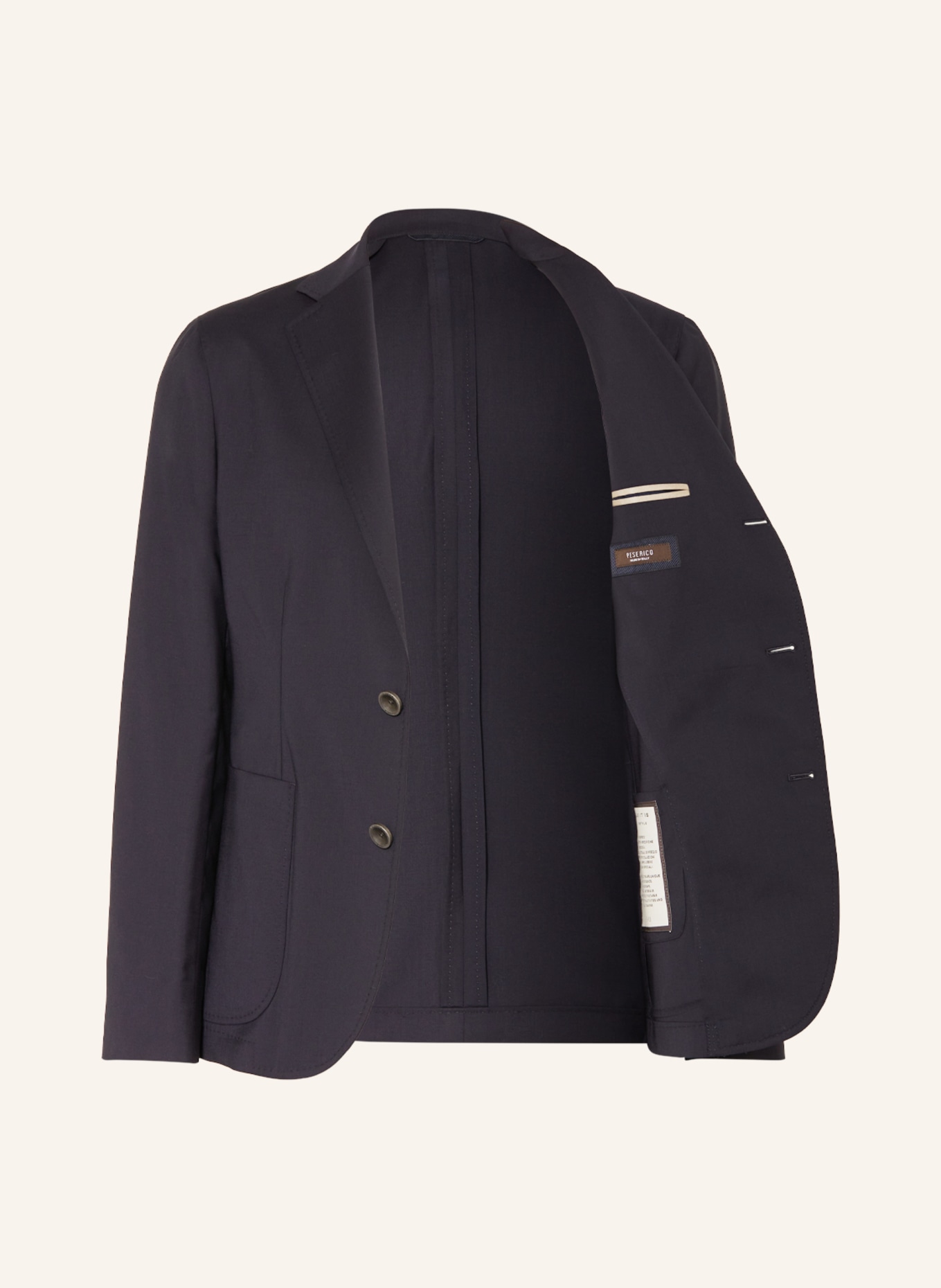 PESERICO Suit jacket extra slim fit, Color: 562 NAVY (Image 4)