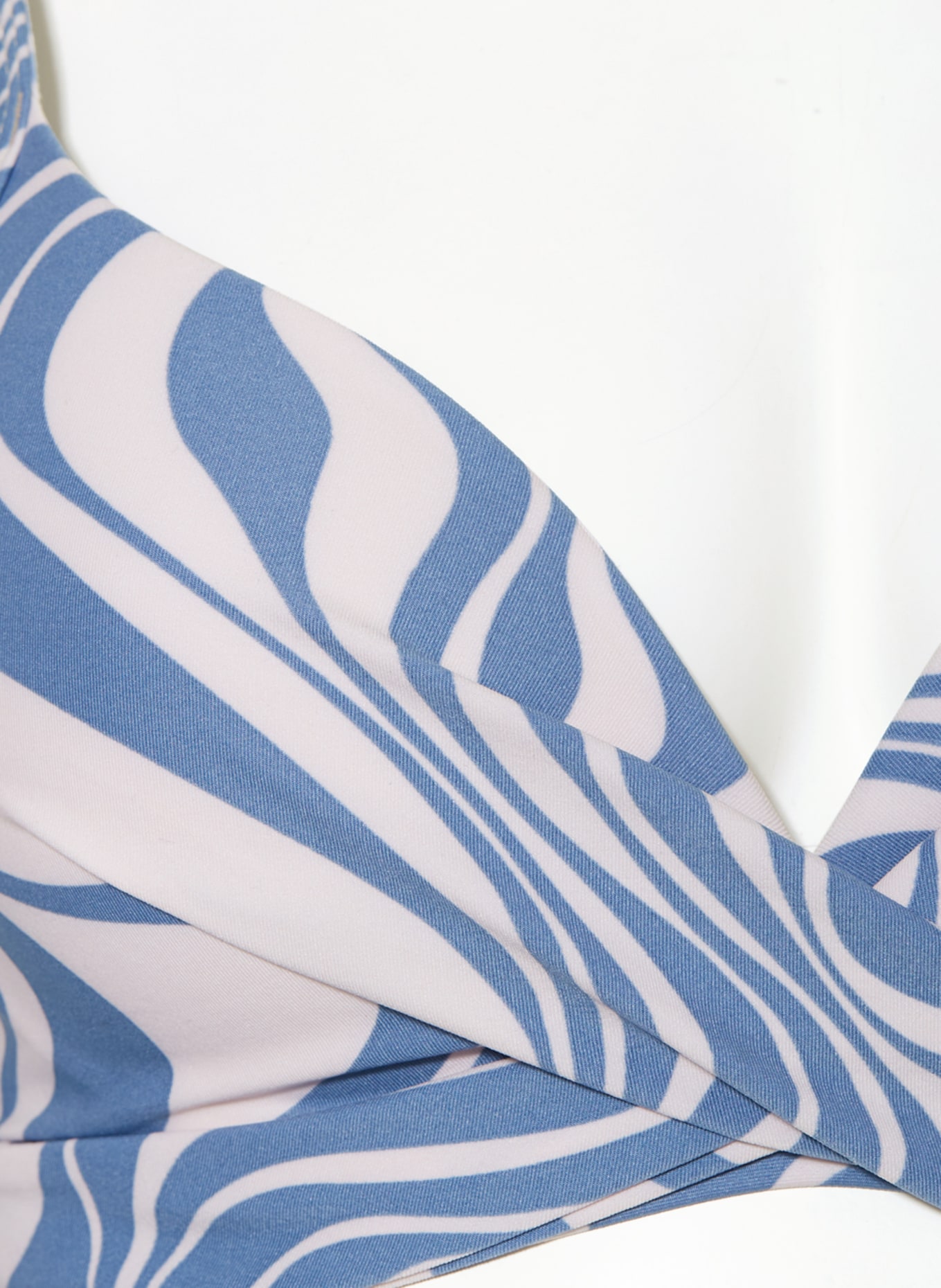 BEACHLIFE Underwired bikini top SWIRL, Color: CREAM/ BLUE (Image 4)