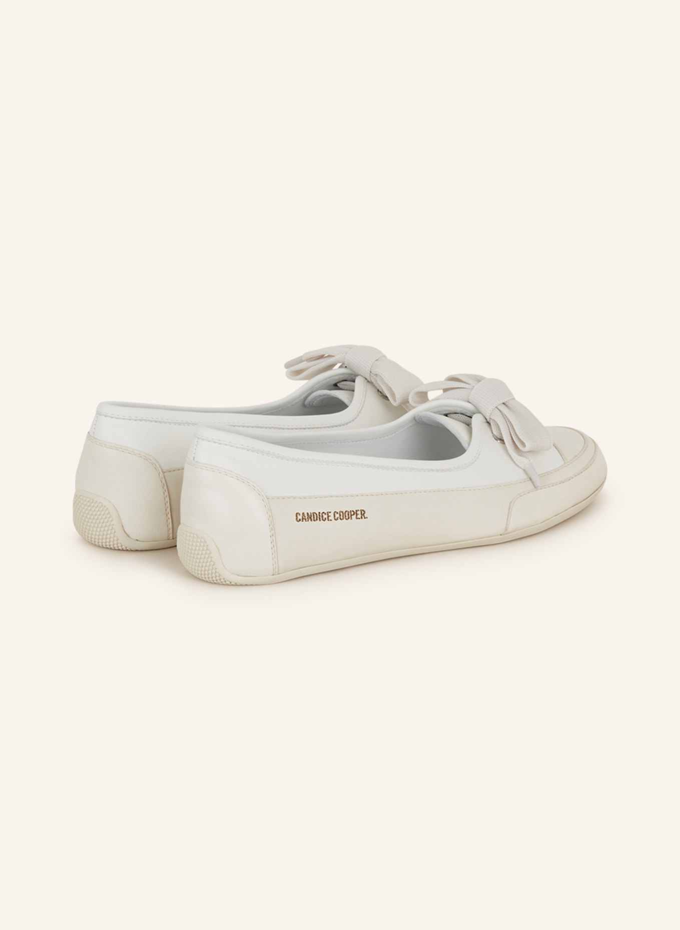 Candice Cooper Ballet flats CANDY BOW, Color: CREAM/ WHITE (Image 2)