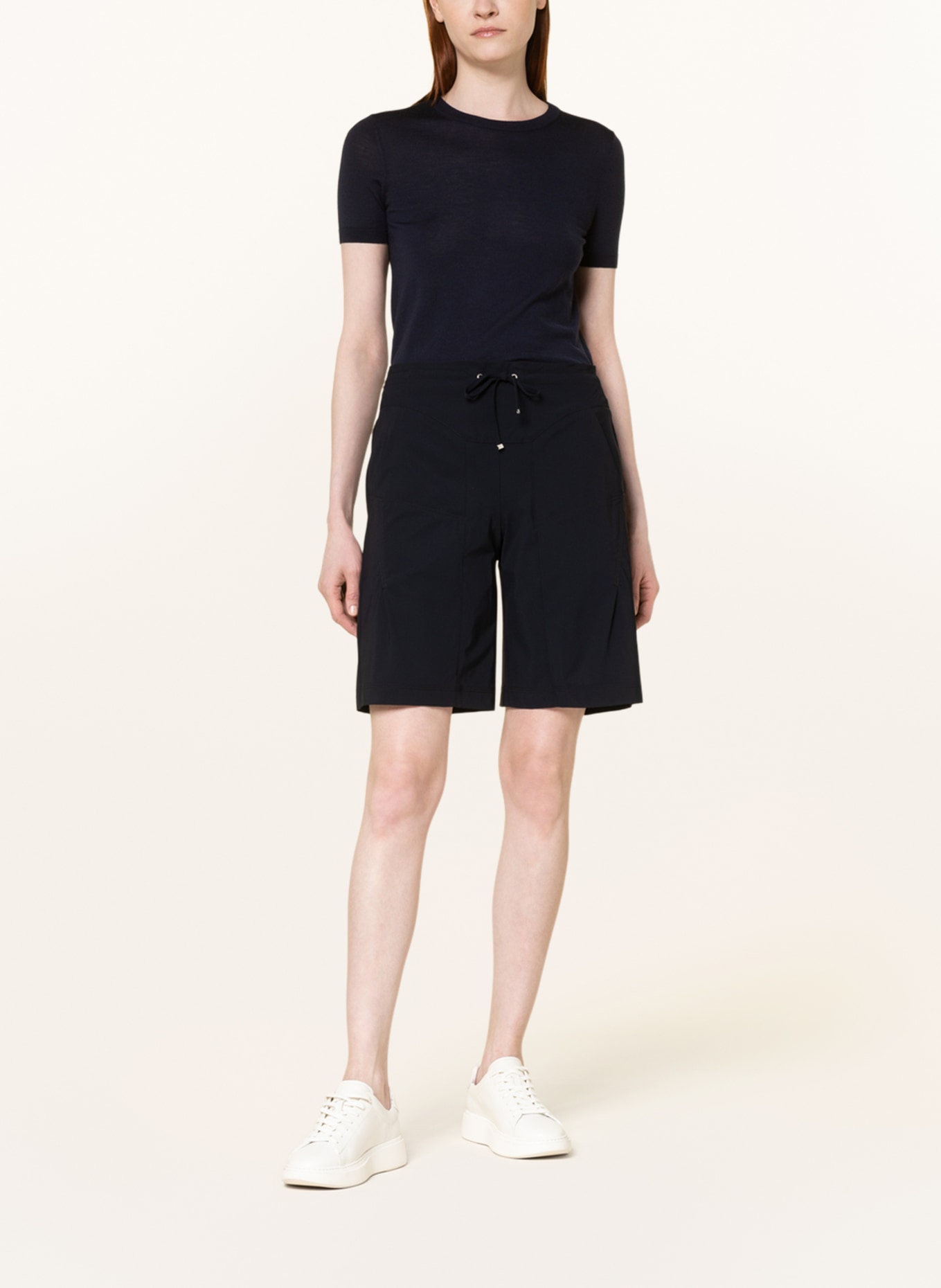 RAFFAELLO ROSSI Shorts GIRA: DARK BLUE