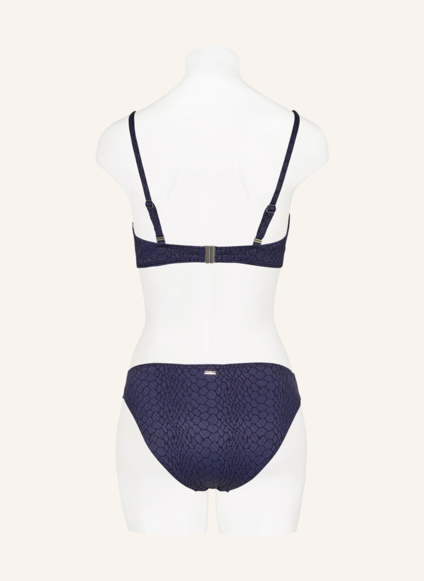 CYELL Basic bikini bottoms SOLID SNAKE, Color: DARK BLUE (Image 3)