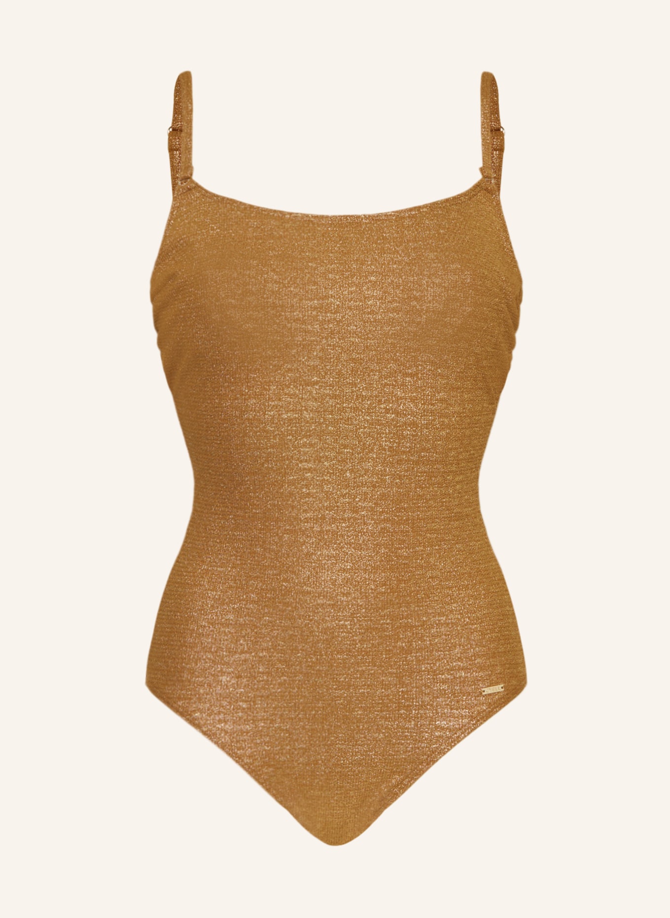 CYELL Badeanzug DESERT GLOW mit Glitzergarn, Farbe: GOLD (Bild 1)