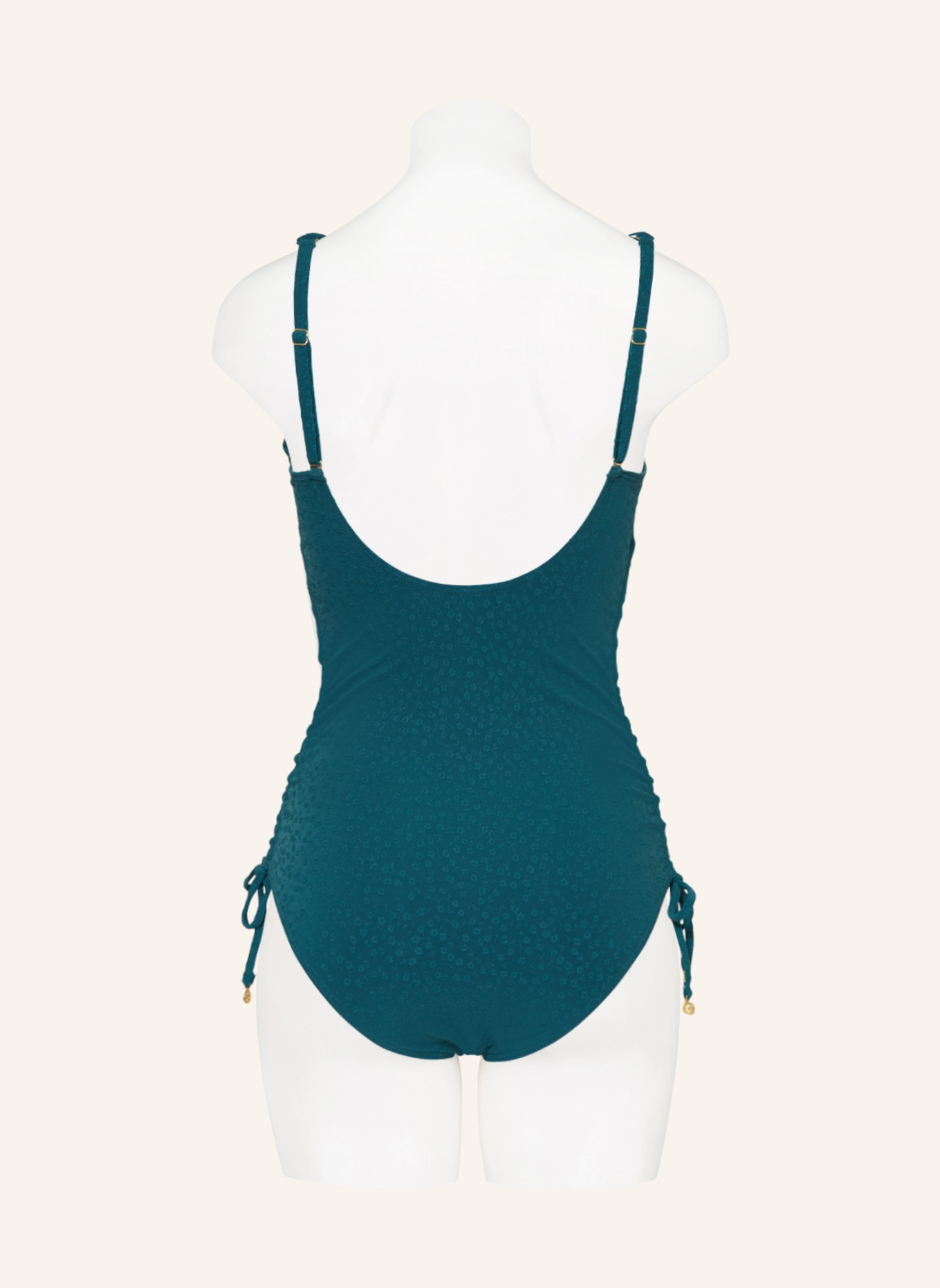 CYELL Swimsuit FLORA TEAL, Color: TEAL (Image 3)