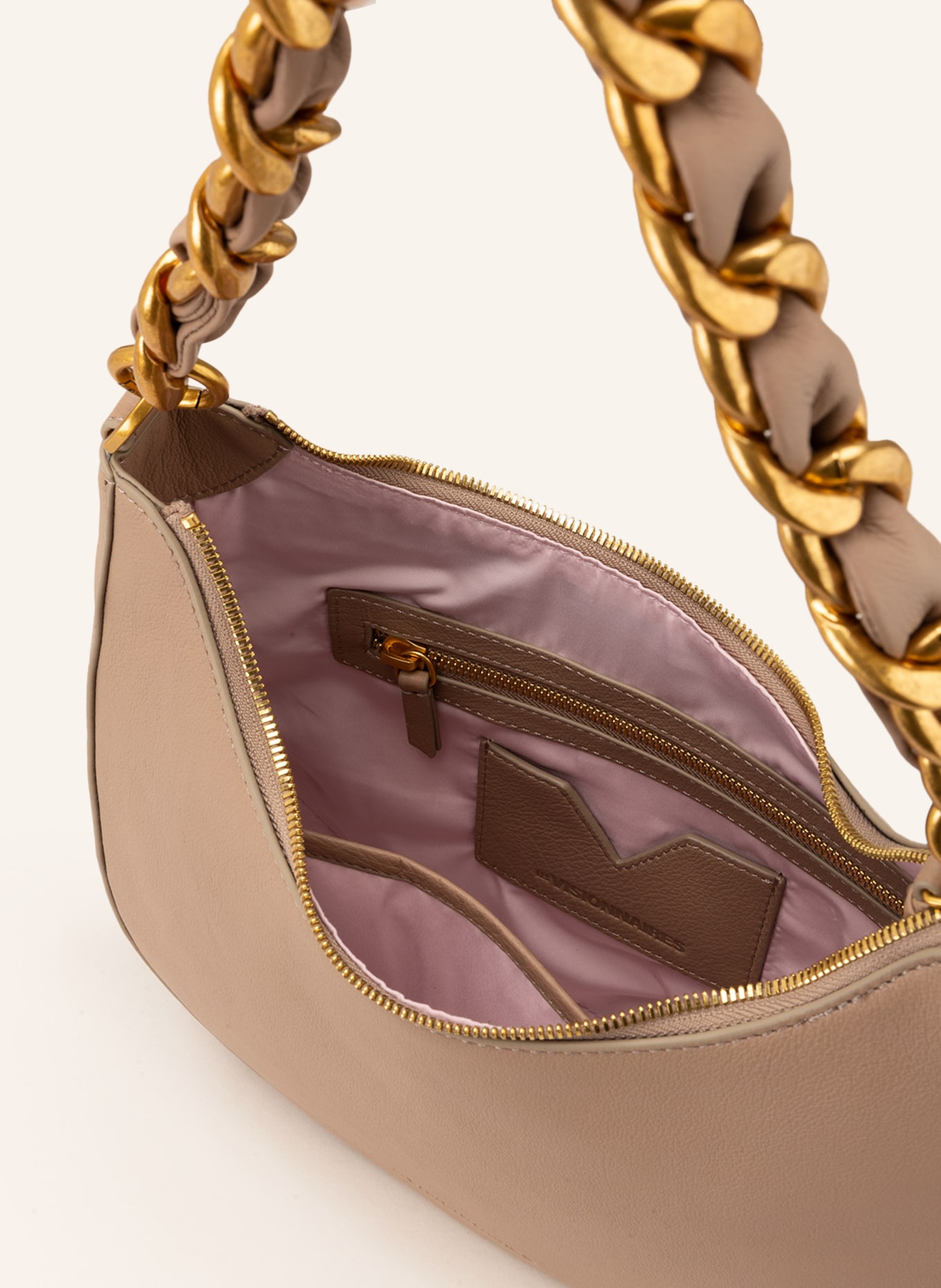 LES VISIONNAIRES Handbag HARPER, Color: BEIGE (Image 3)