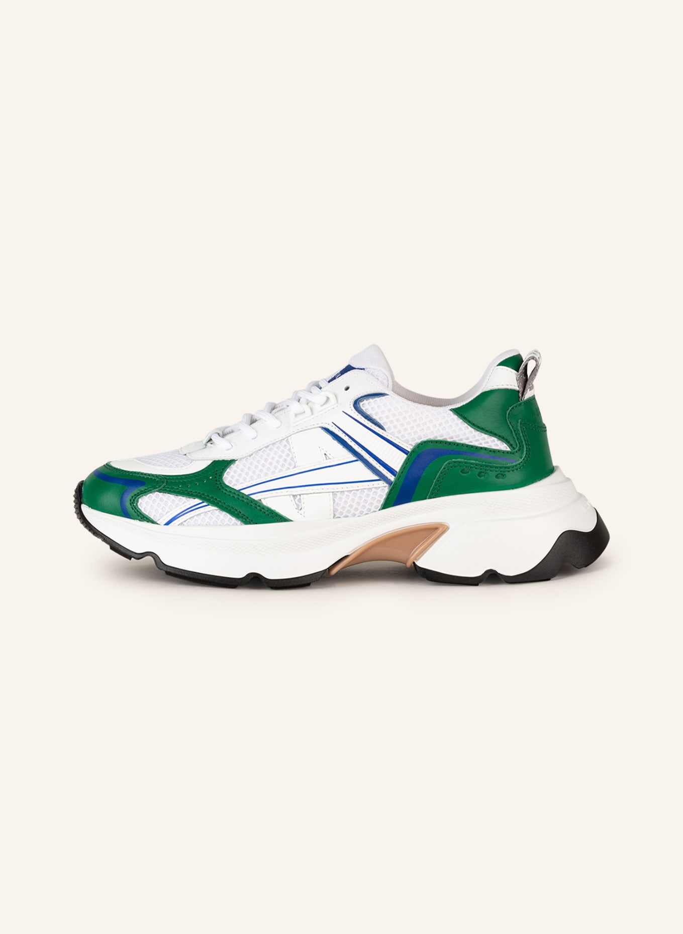 NUBIKK Sneakers, Color: WHITE/ GREEN (Image 4)