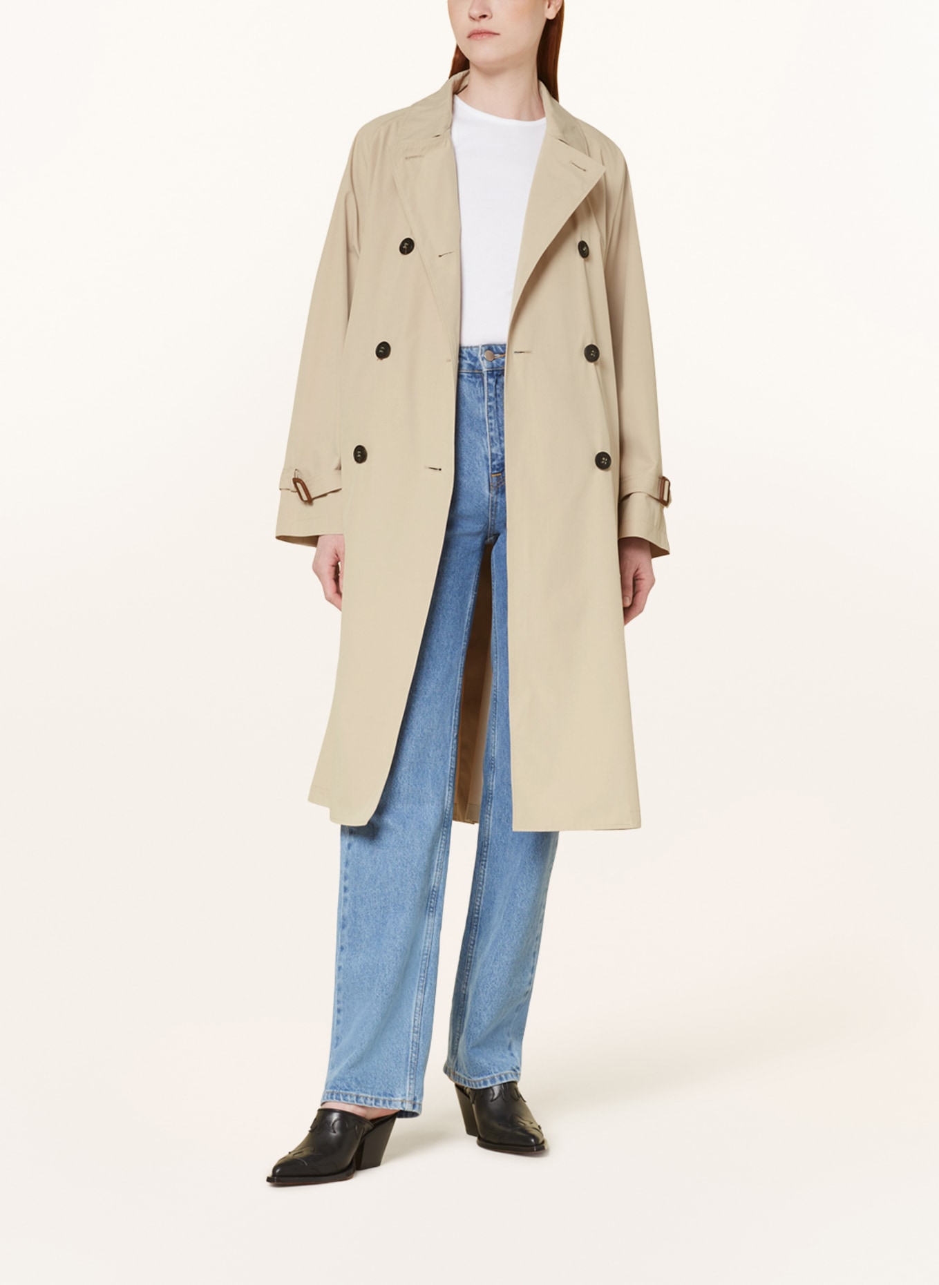BLONDE No.8 Trench coat, Color: LIGHT BROWN (Image 2)