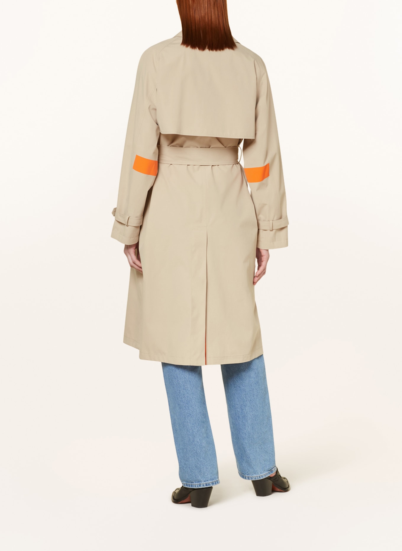 BLONDE No.8 Trench coat, Color: LIGHT BROWN (Image 3)