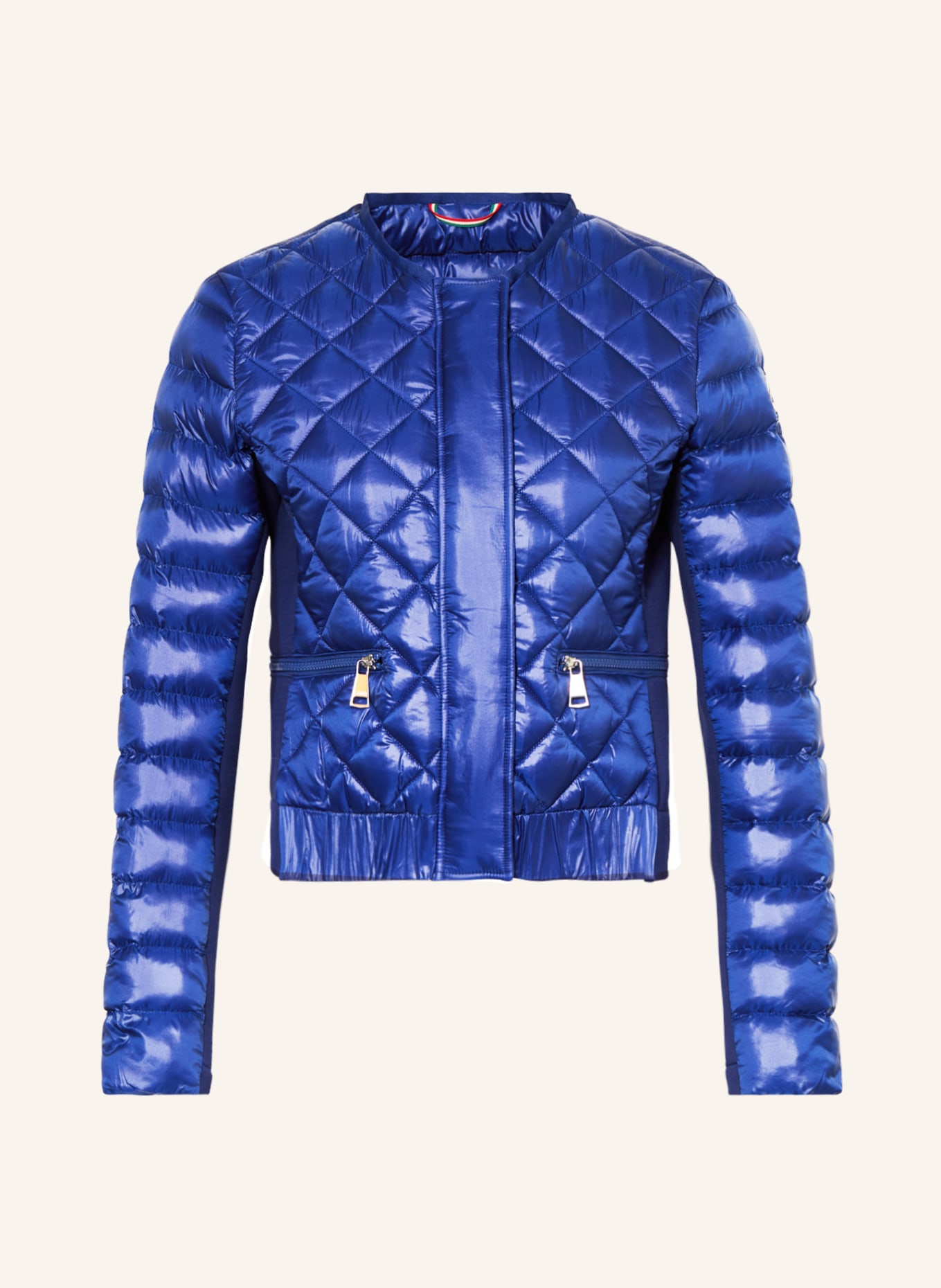 No.1 Como Quilted jacket TINA, Color: DARK BLUE (Image 1)