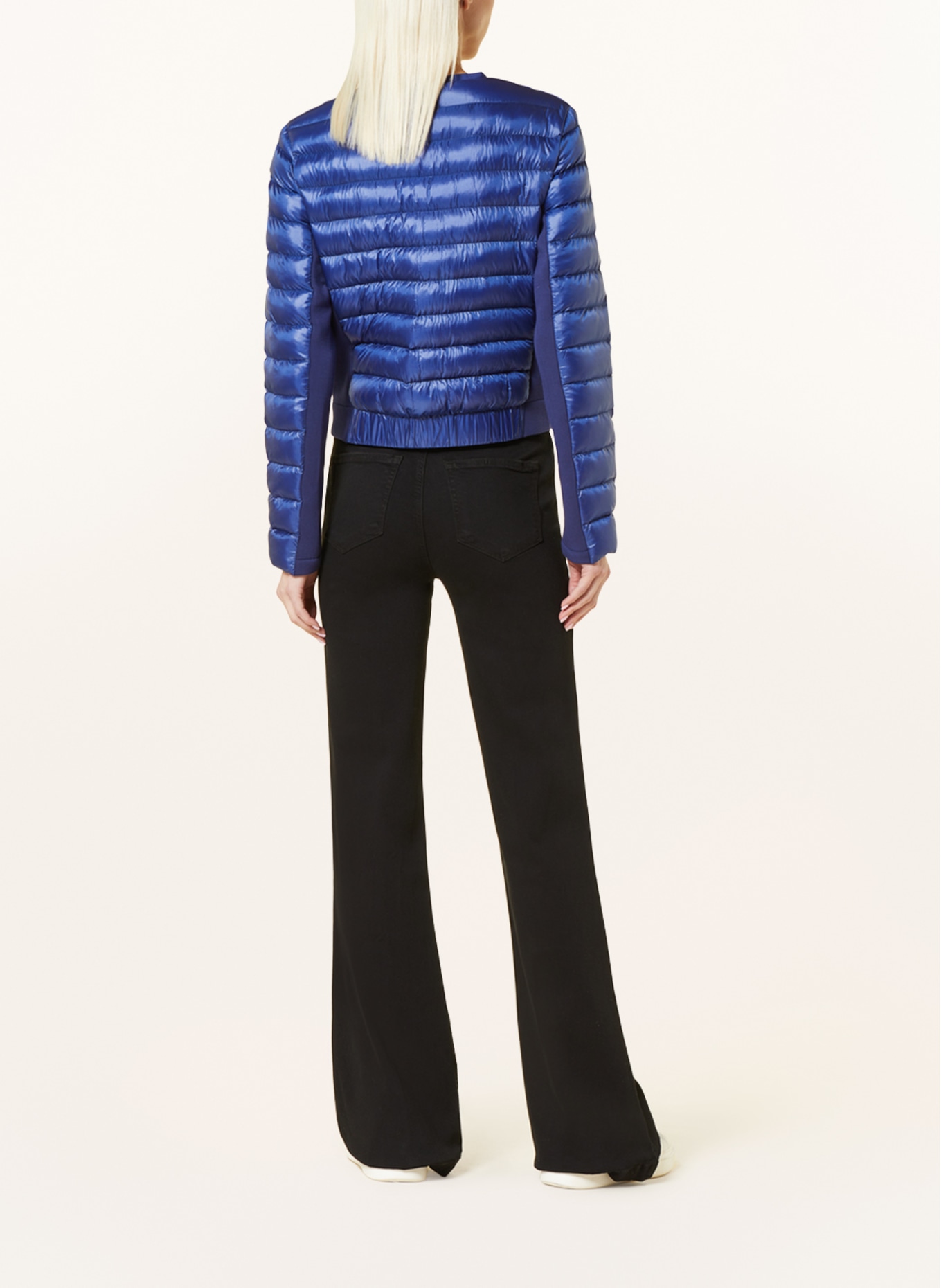 No.1 Como Quilted jacket TINA, Color: DARK BLUE (Image 3)