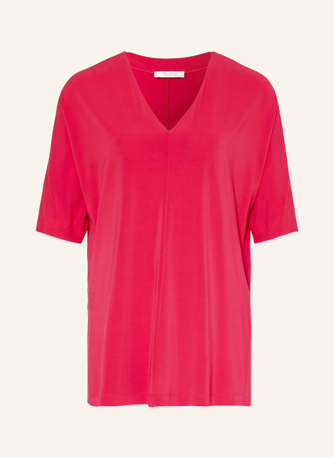 MaxMara LEISURE Shirt blouse LOCARNO with 3/4 sleeves, Color: FUCHSIA (Image 1)