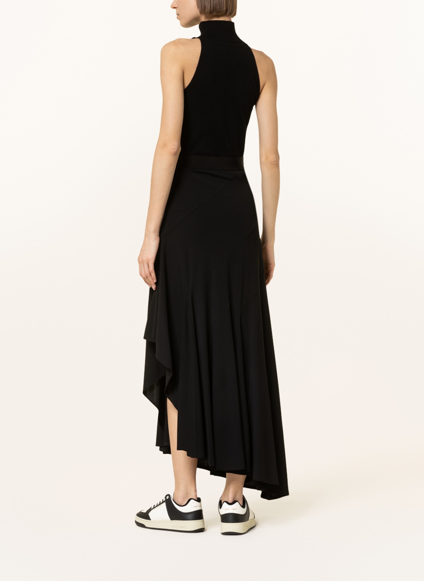 Max Mara Jersey skirt ESTELLA, Color: BLACK (Image 3)