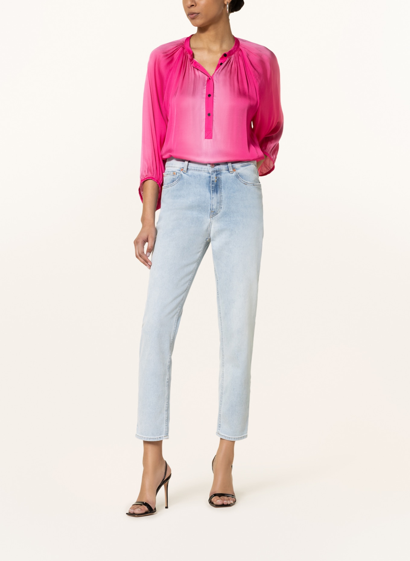 BIRGITTE HERSKIND Shirt blouse QUEEN with 3/4 sleeves, Color: PINK (Image 2)
